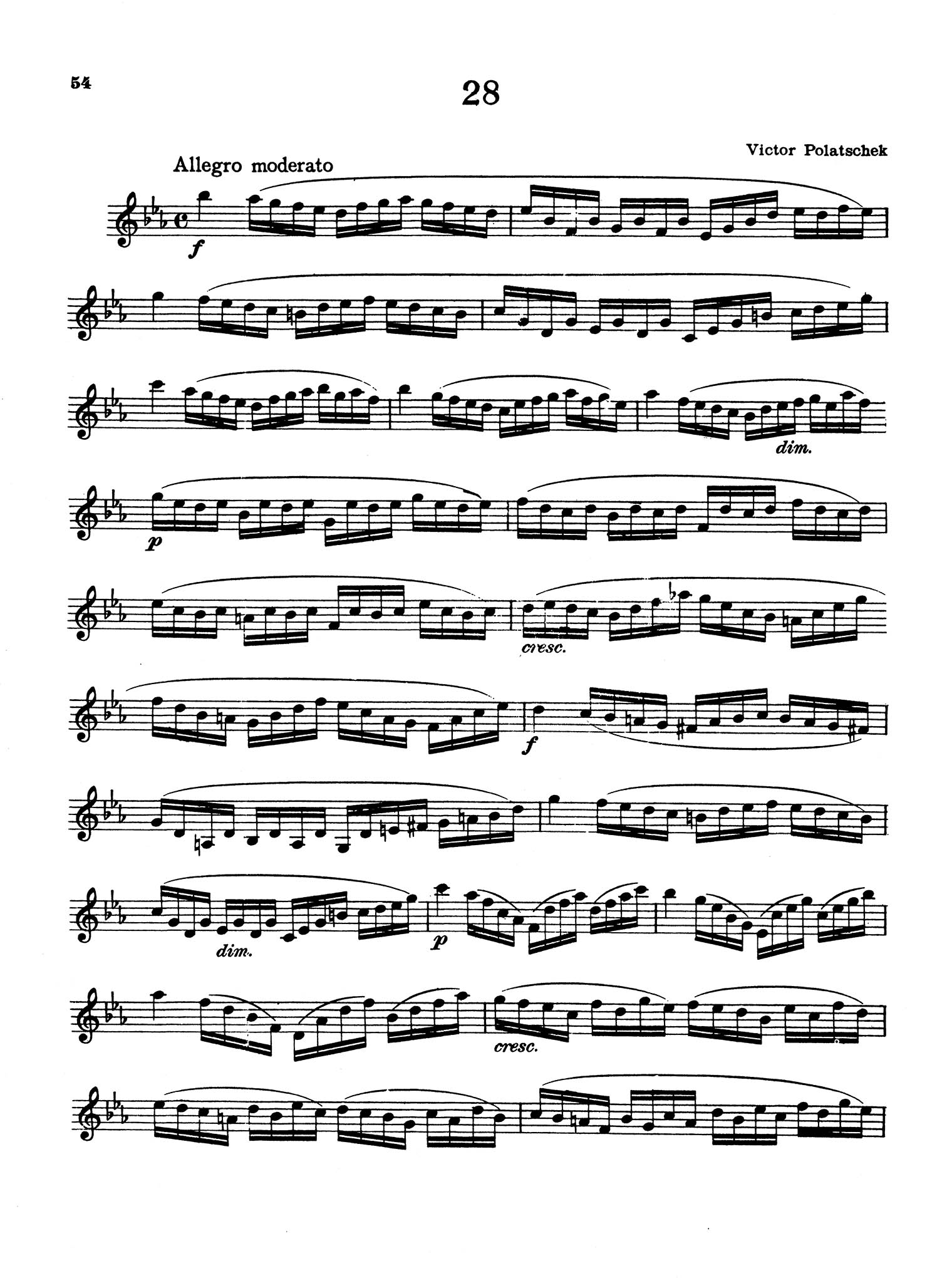 Advanced Studies for the Clarinet Page 54