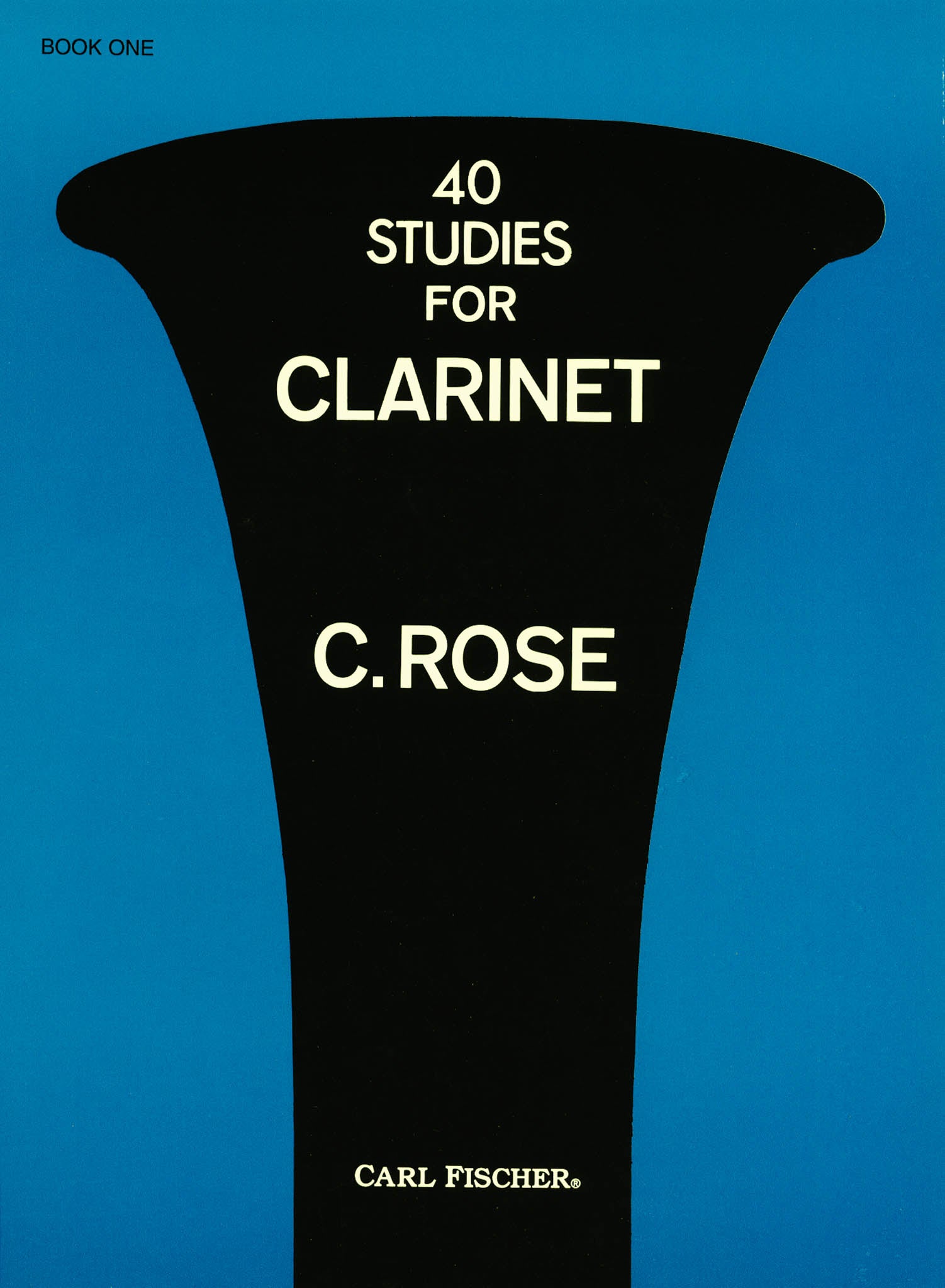40 Etudes for Clarinet, Book 1 Cover
