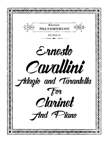 Cavallini, Ernesto: Adagio e Tarantella | Silvertrust – CAMco