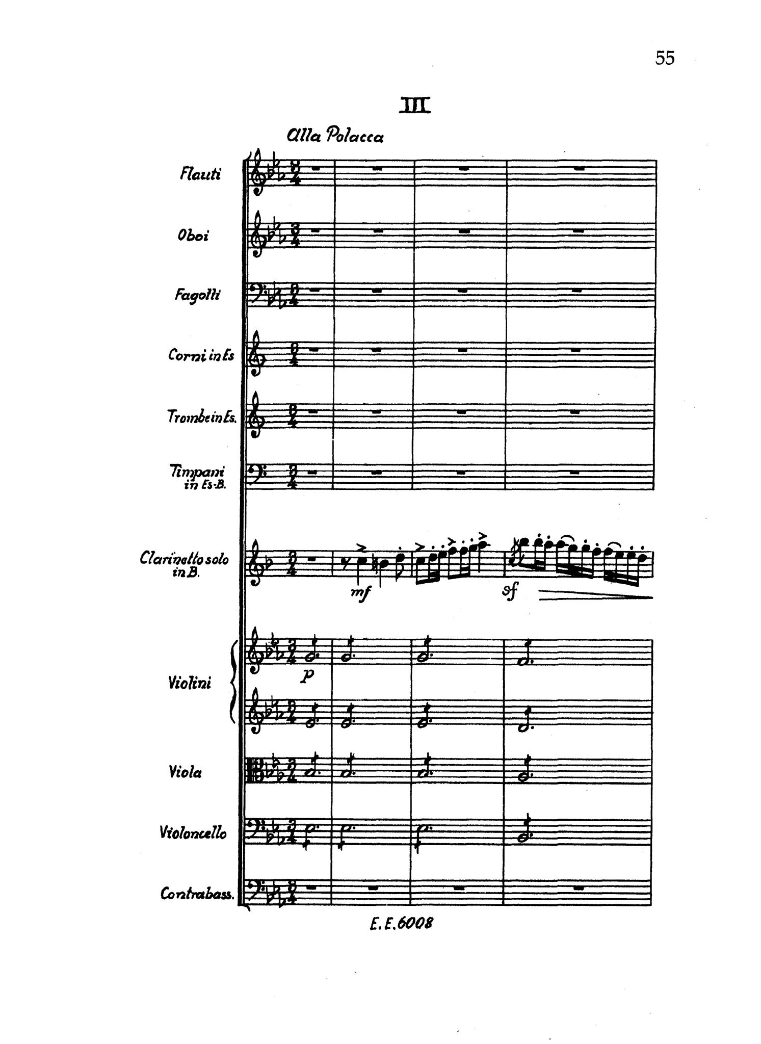 Clarinet Concerto No. 2 in E-flat Major, Op. 74 - Movement 3