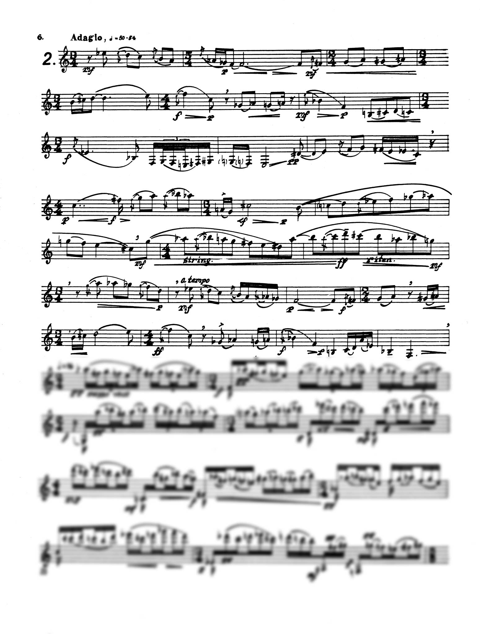 A Set for Clarinet - Movement 2