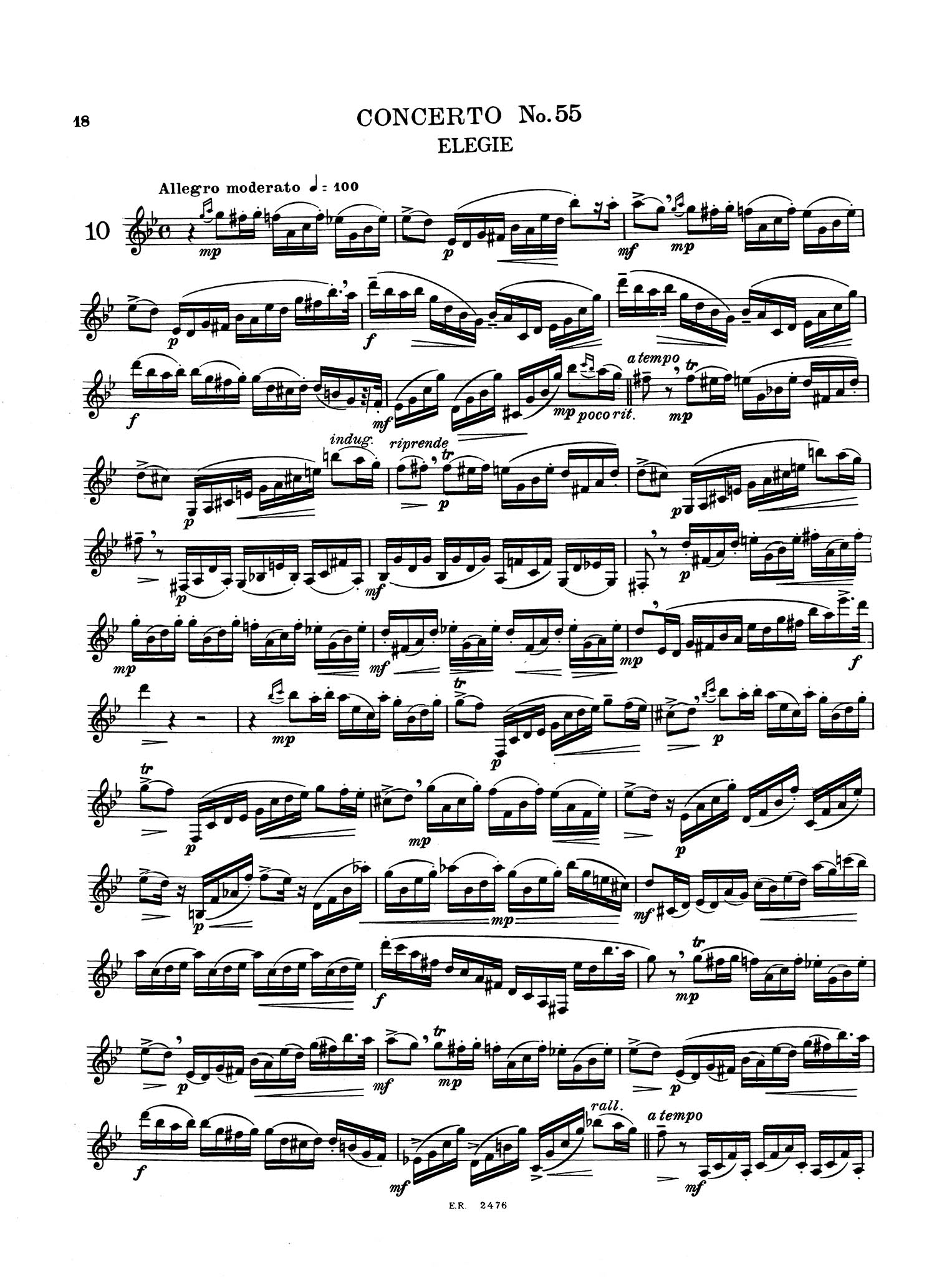 16 Grand Concert Studies for Clarinet - Page 18