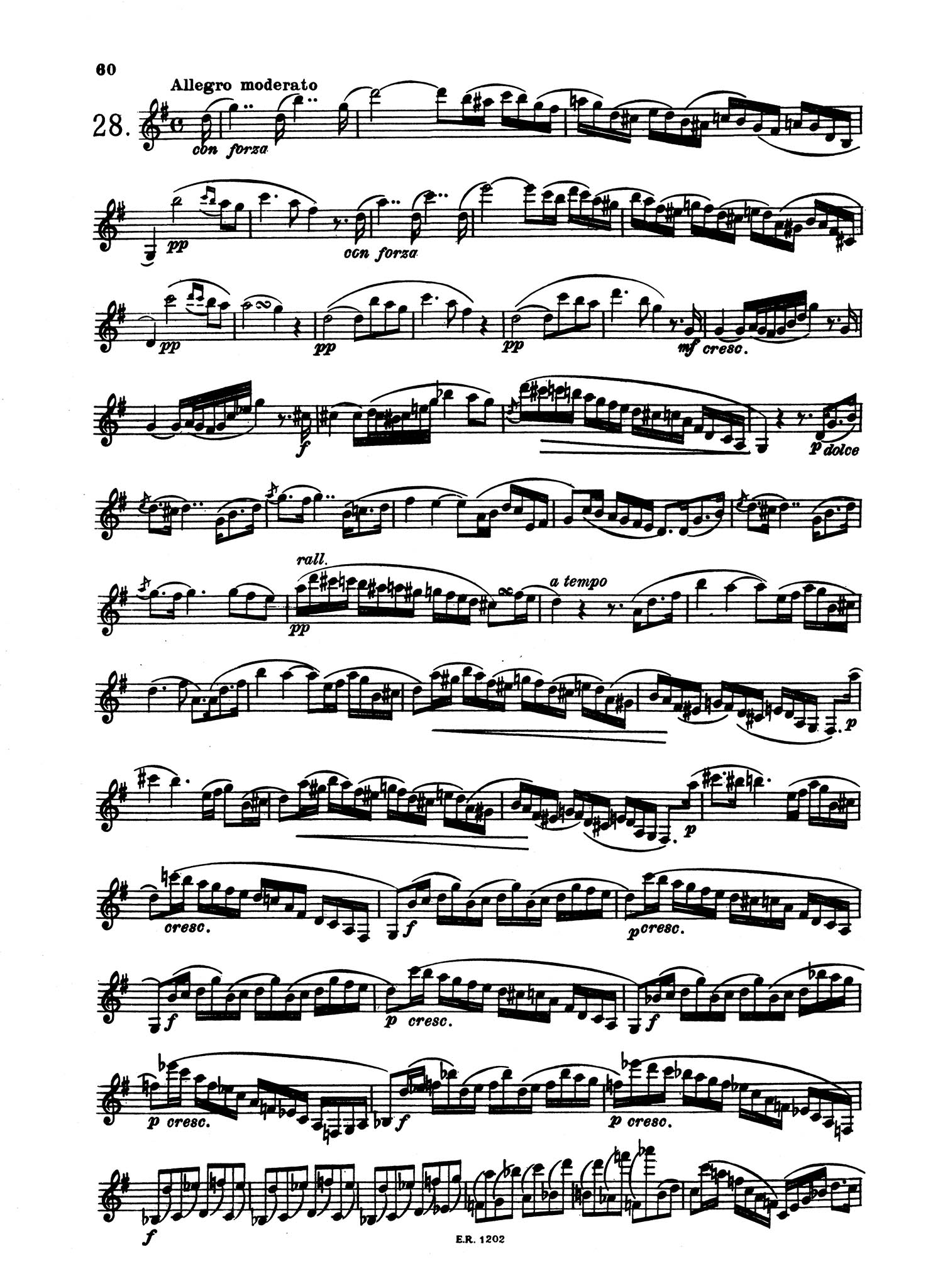 30 Caprices for Clarinet Page 60