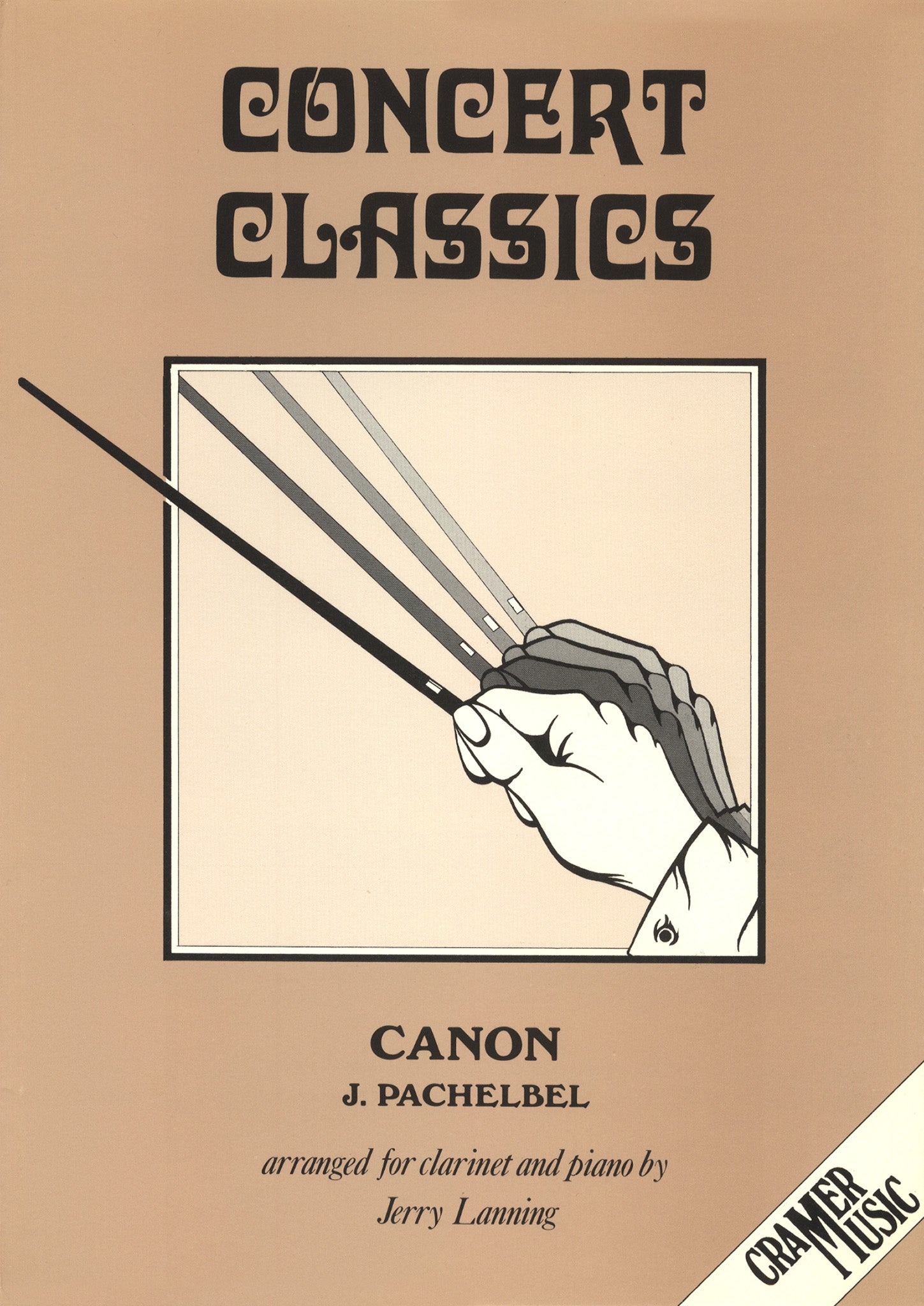 Johann Pachelbel Canon clarinet and piano arrangement cover