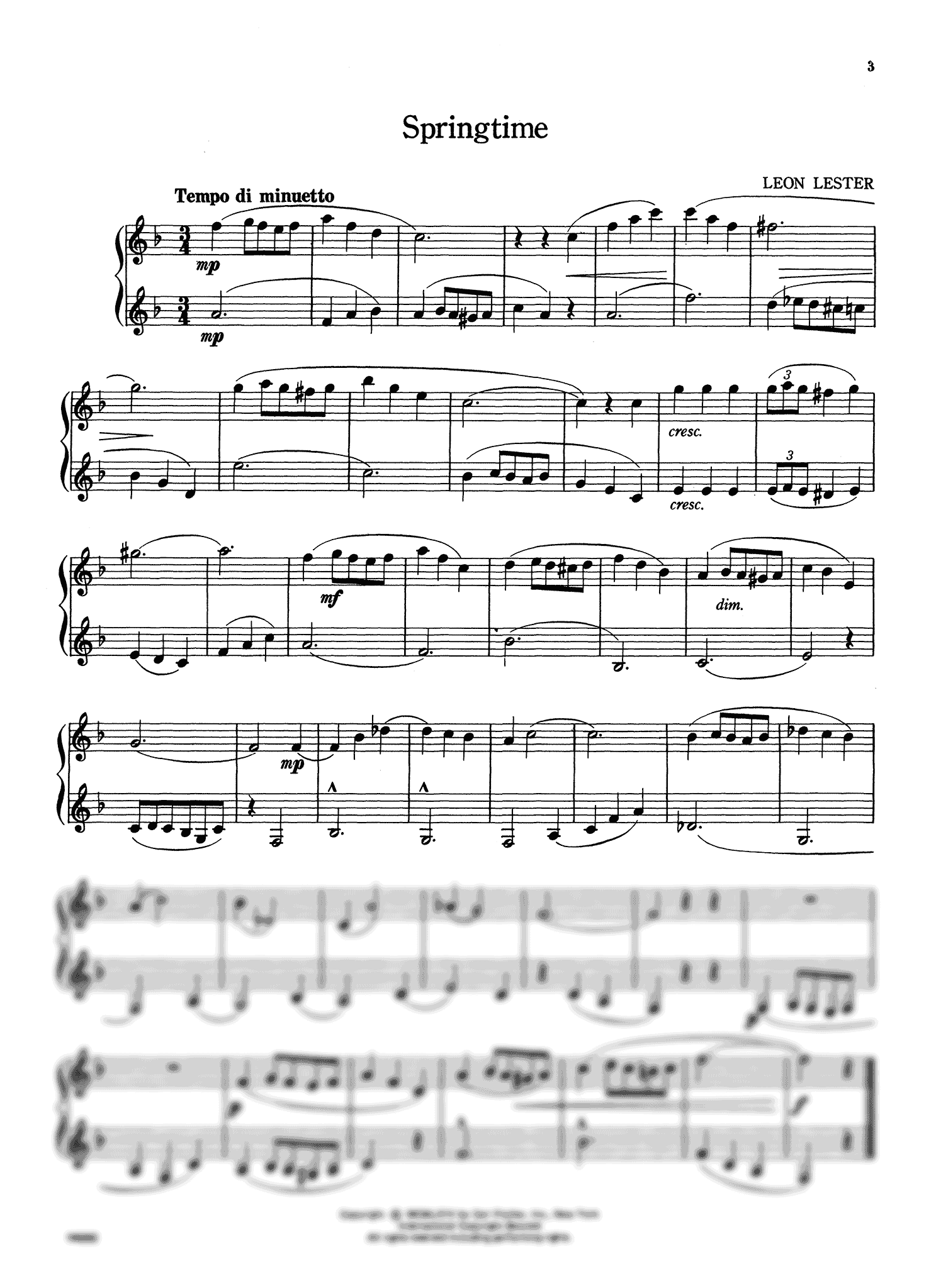 Clarinet Twosome: 33 Recreational Duets Page 3