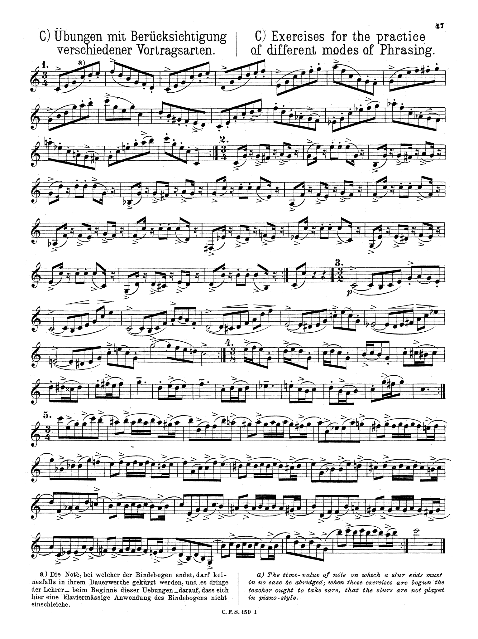 Stark Clarinet Method, Op. 49, Vol. 1: Section 1 of 2  page 47