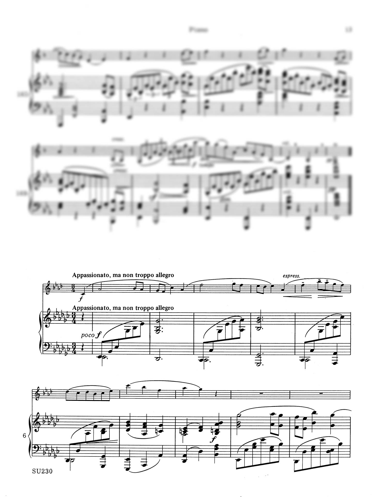 Sonata in E-flat Major, Op. 120 No. 2 - Movement 2