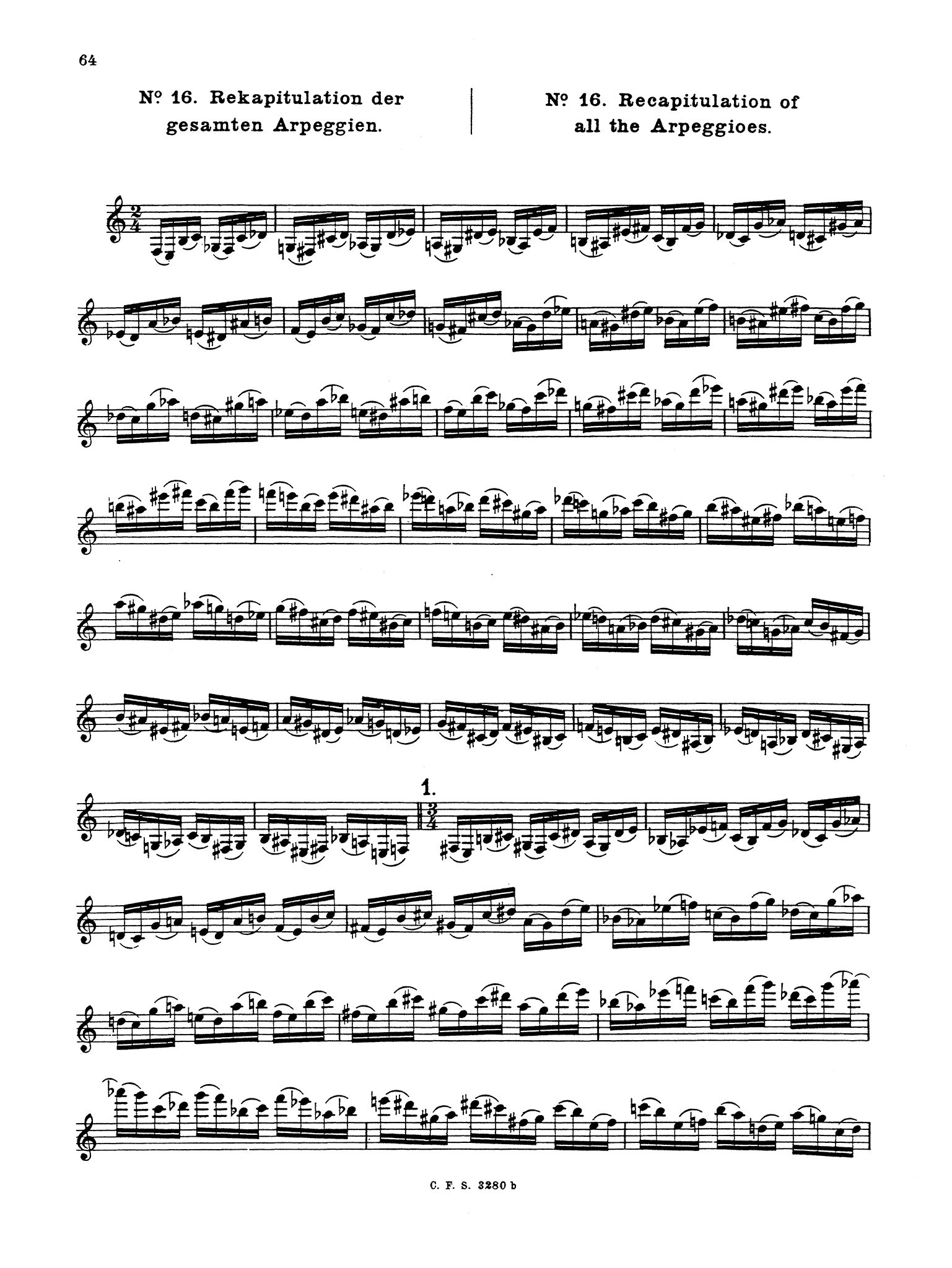 Advanced Arpeggio Technique, Op. 52, Book 2 Page 64