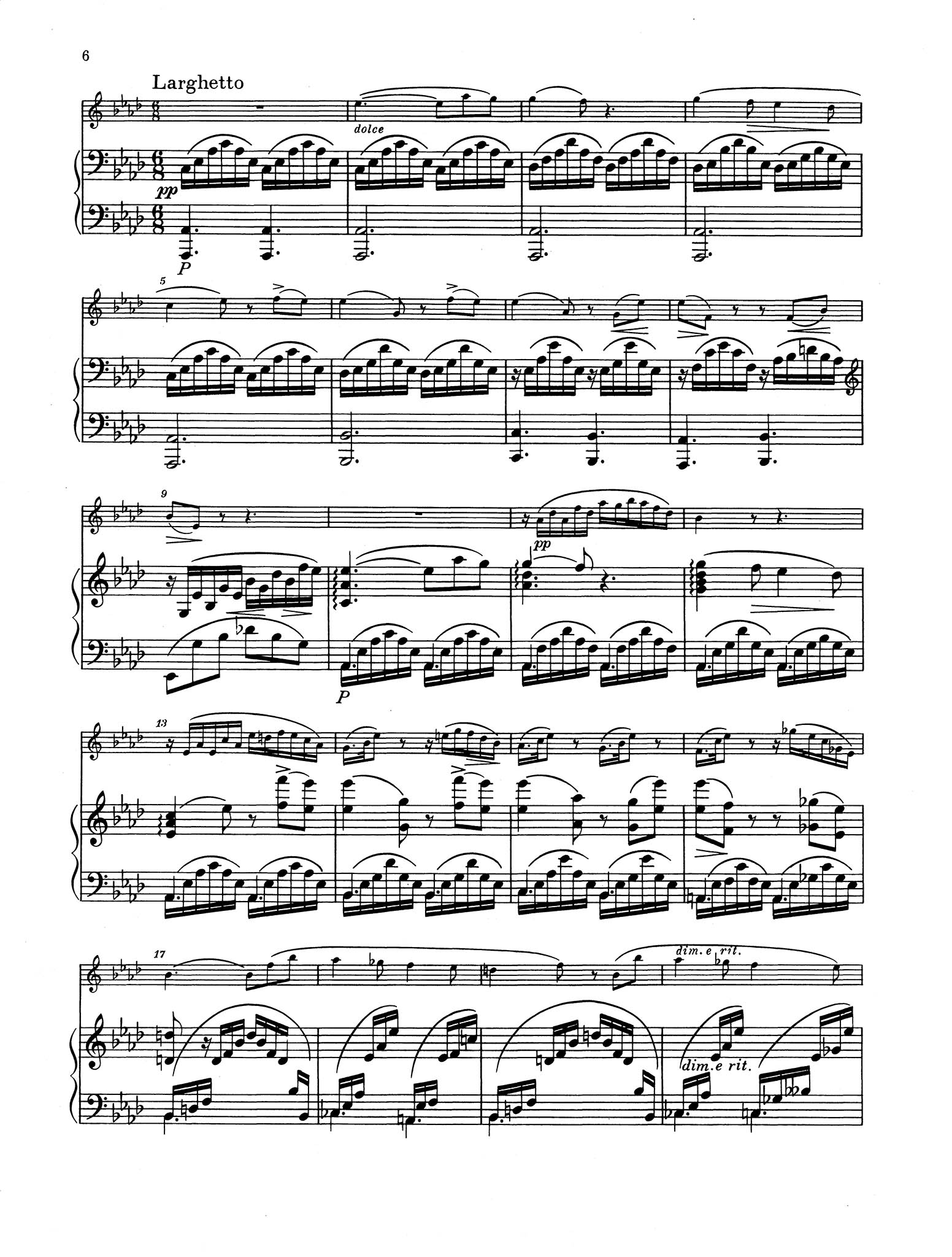 Duo in E-flat Major, Op. 15 - Movement 2