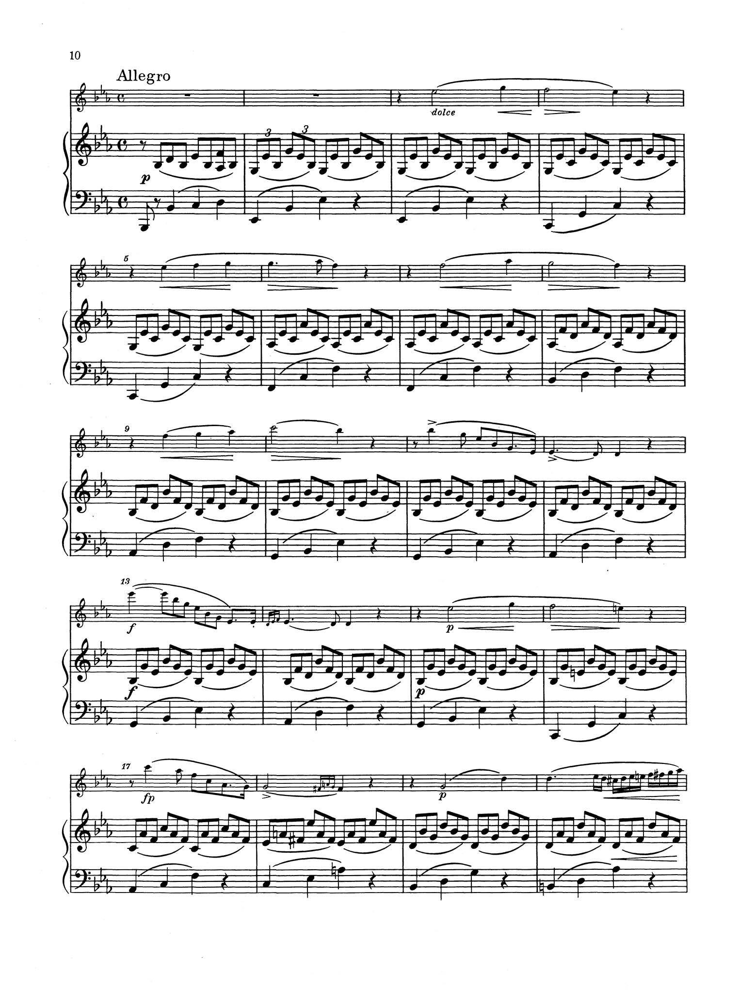 Duo in E-flat Major, Op. 15 - Movement 3