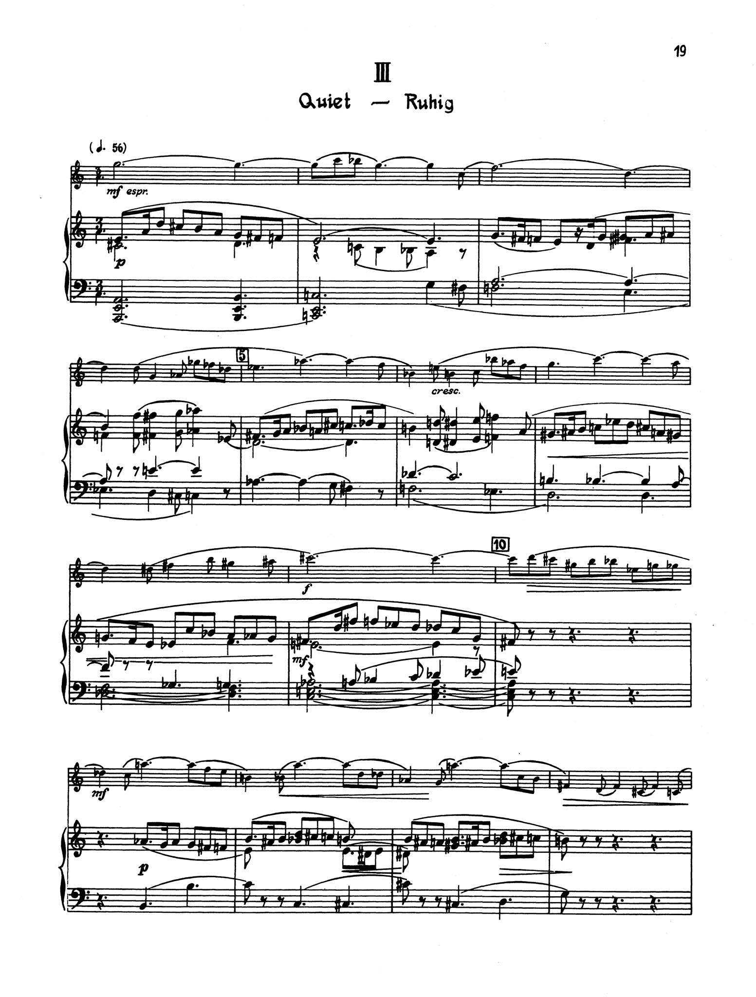 Clarinet Concerto - Movement 3