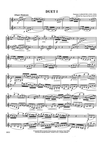 Labanchi: Progressive Method for Clarinet, Book 3: 10 Duets | Southern ...