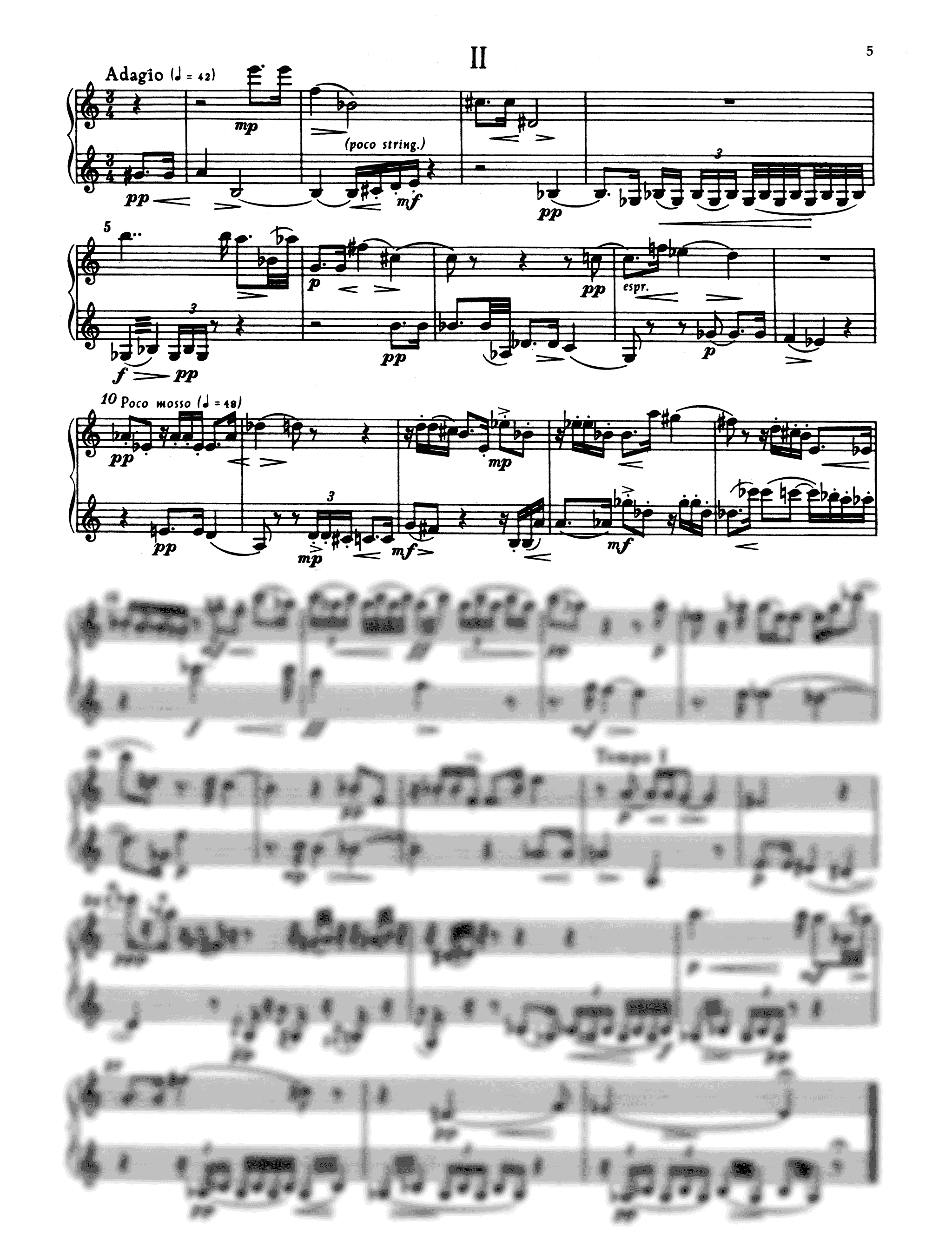 Krenek Sonatina, Op. 92/2b - Movement 2