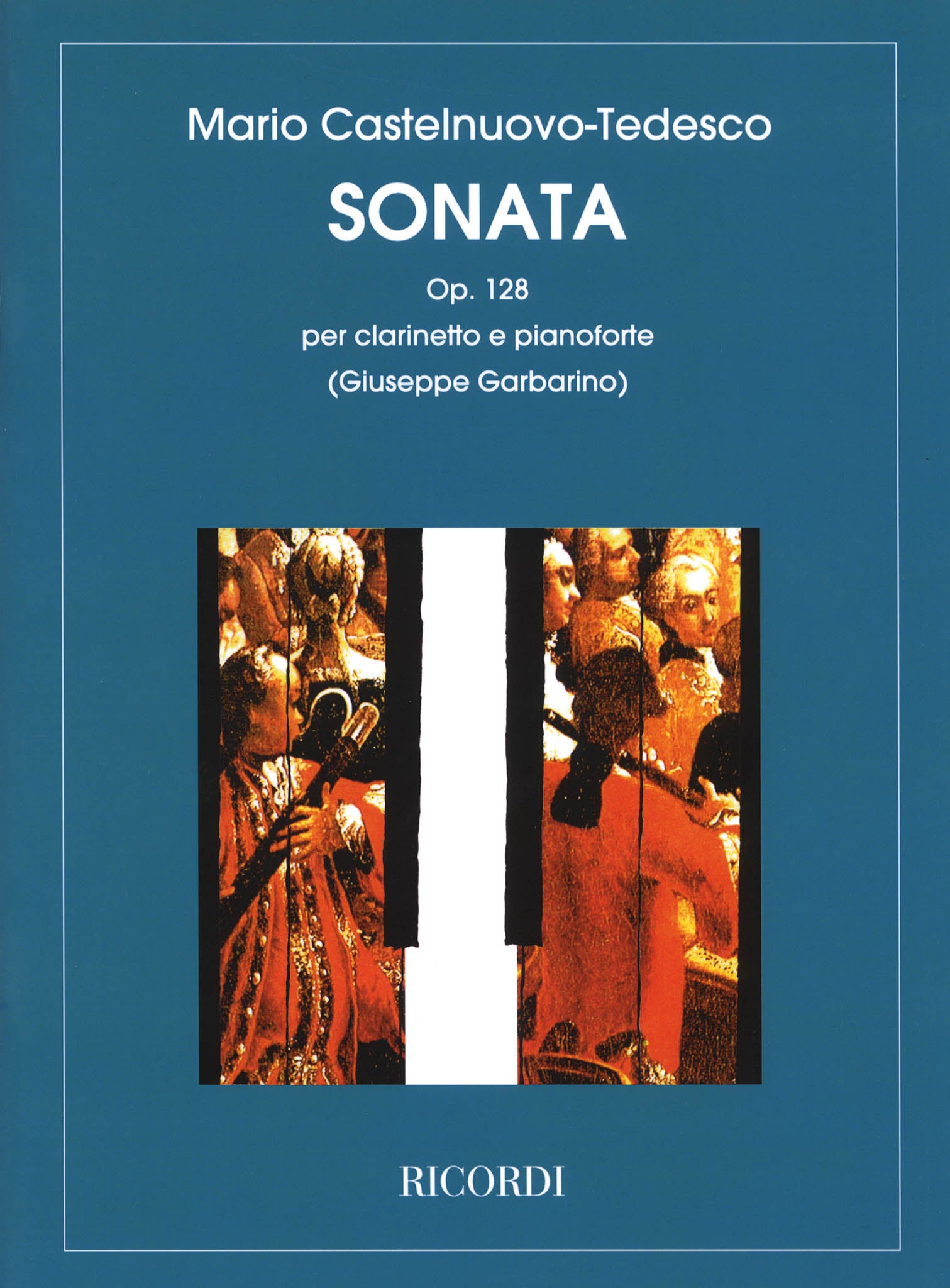 Castelnuovo-Tedesco Sonata, Op. 128 Cover