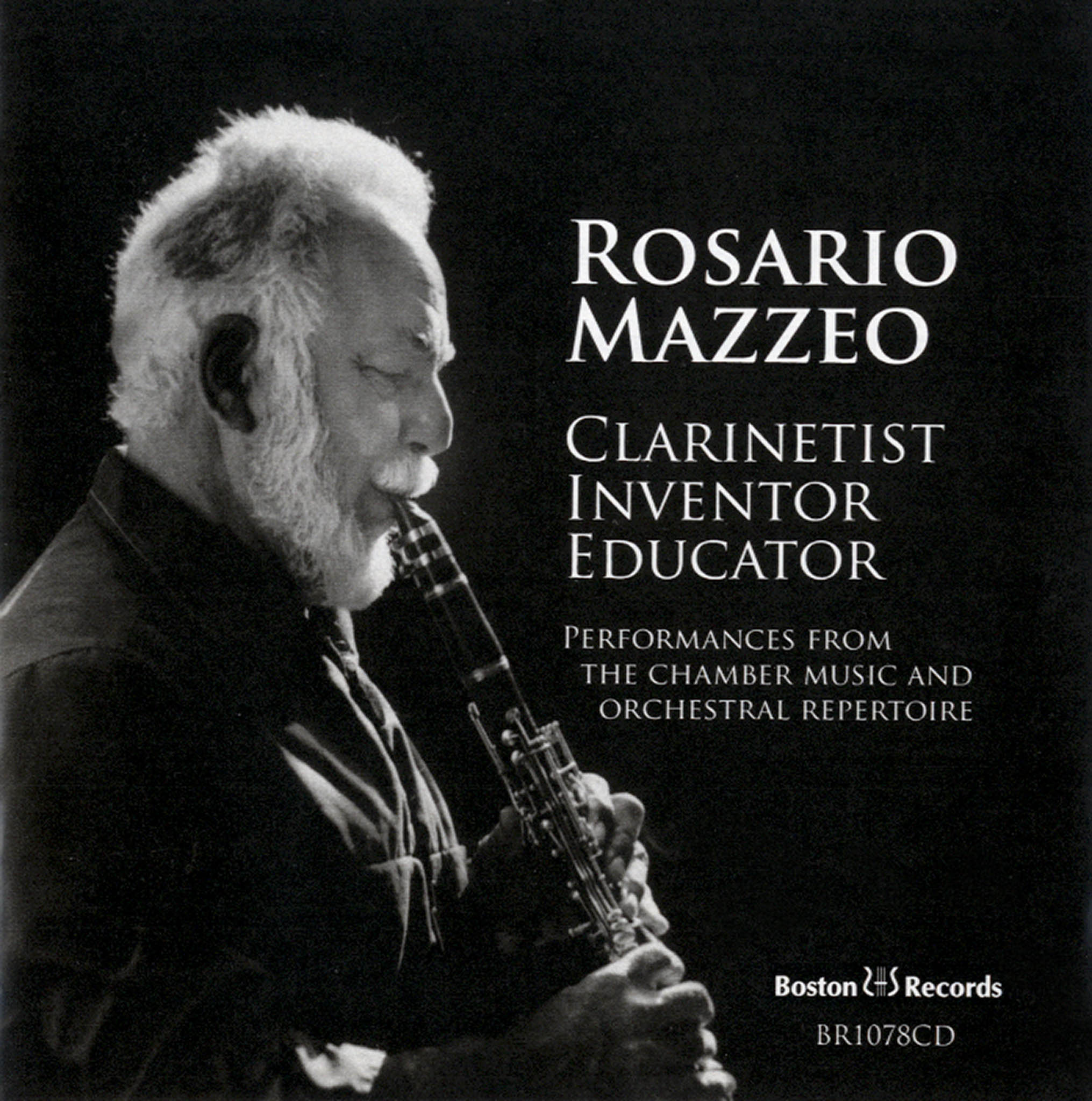 Rosario Mazzeo: Clarinetist, Inventor, Educator Cover