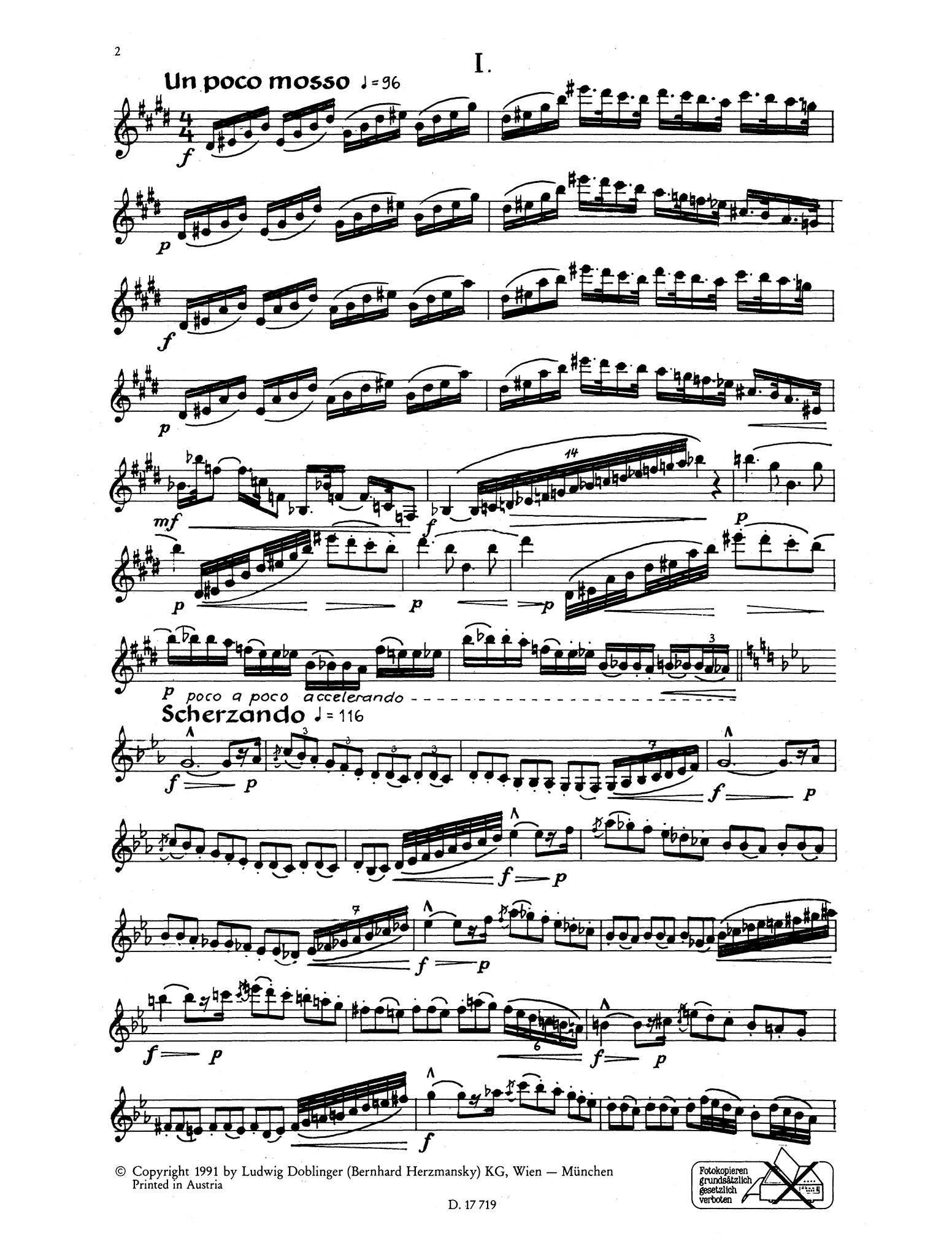 Kubizek 5 Studies on Claude Debussy’s Première rhapsodie clarinet page 2