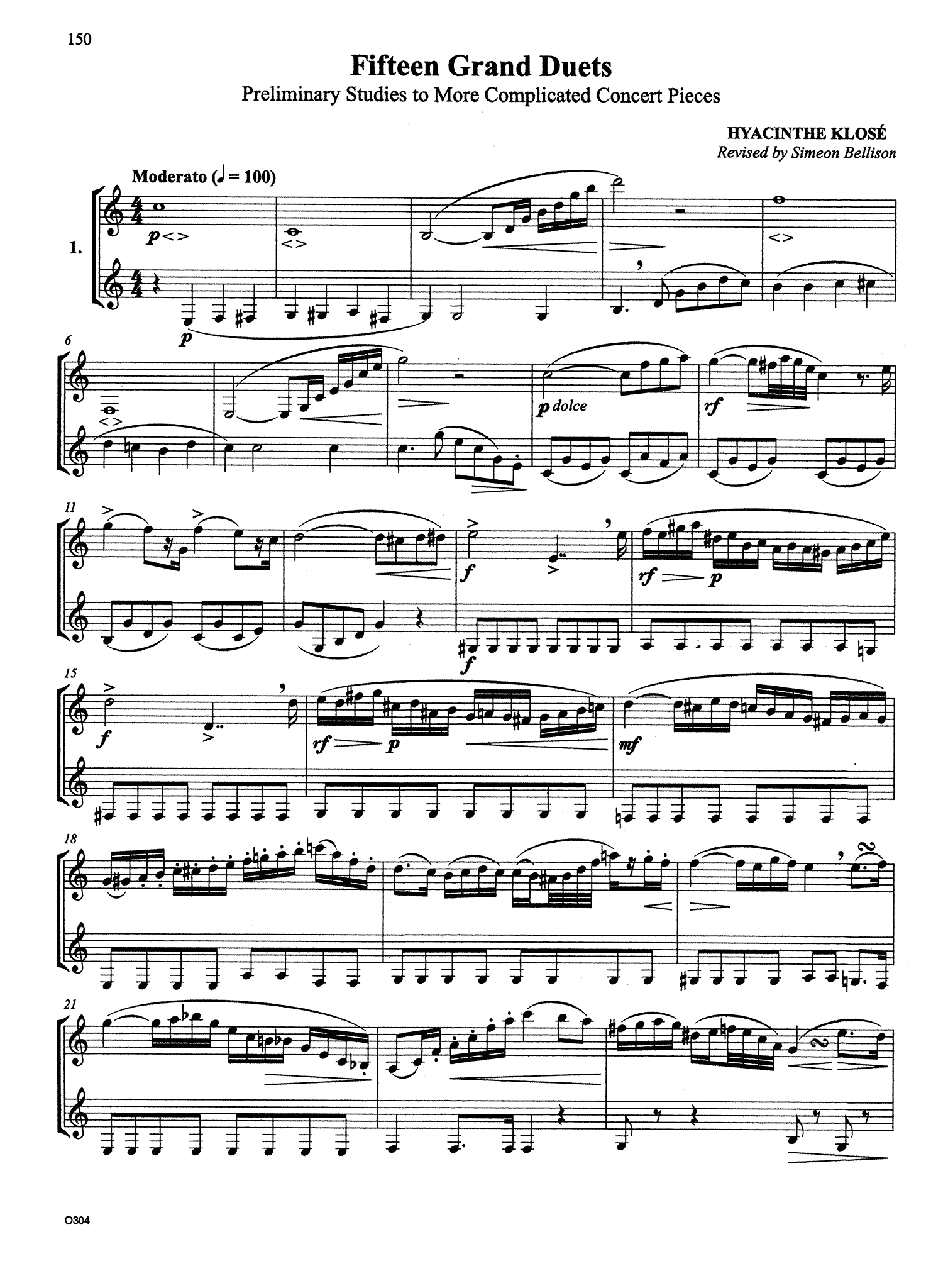 Complete Clarinet Method (spiral bound) Page 150