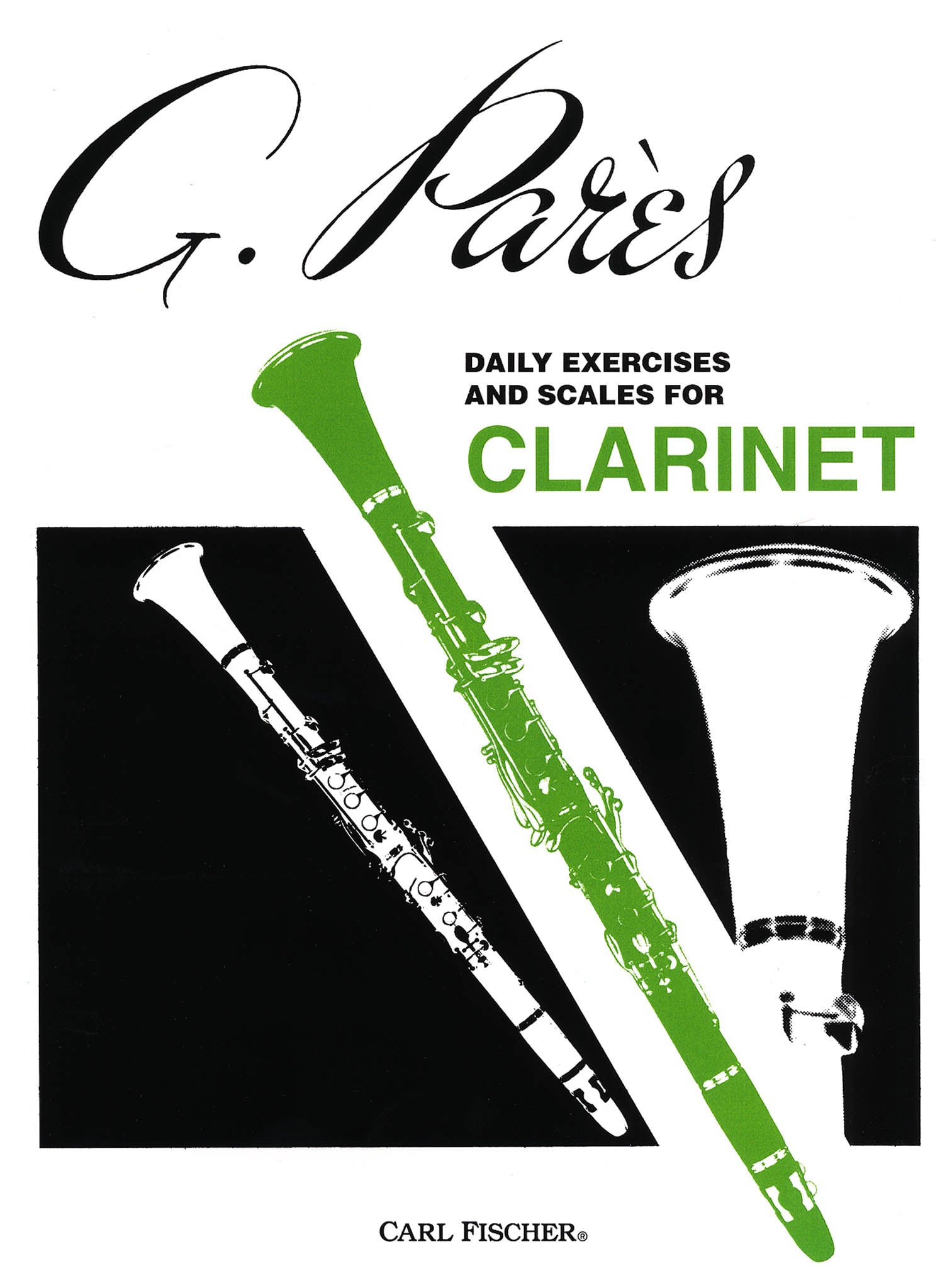 Parès Daily Exercises & Scales for Clarinet cover