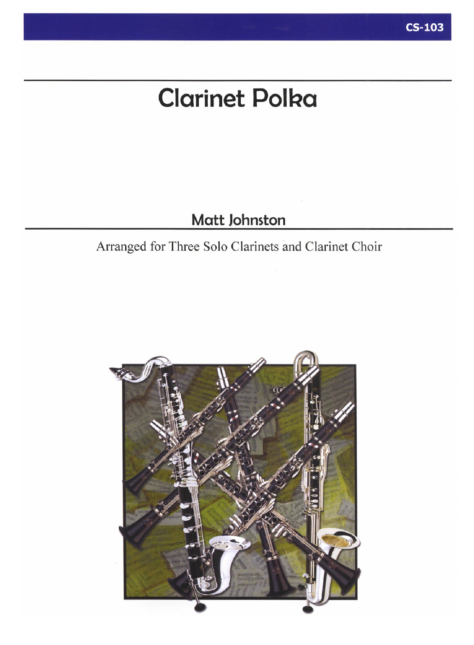 Johnston Clarinet Polka Cover