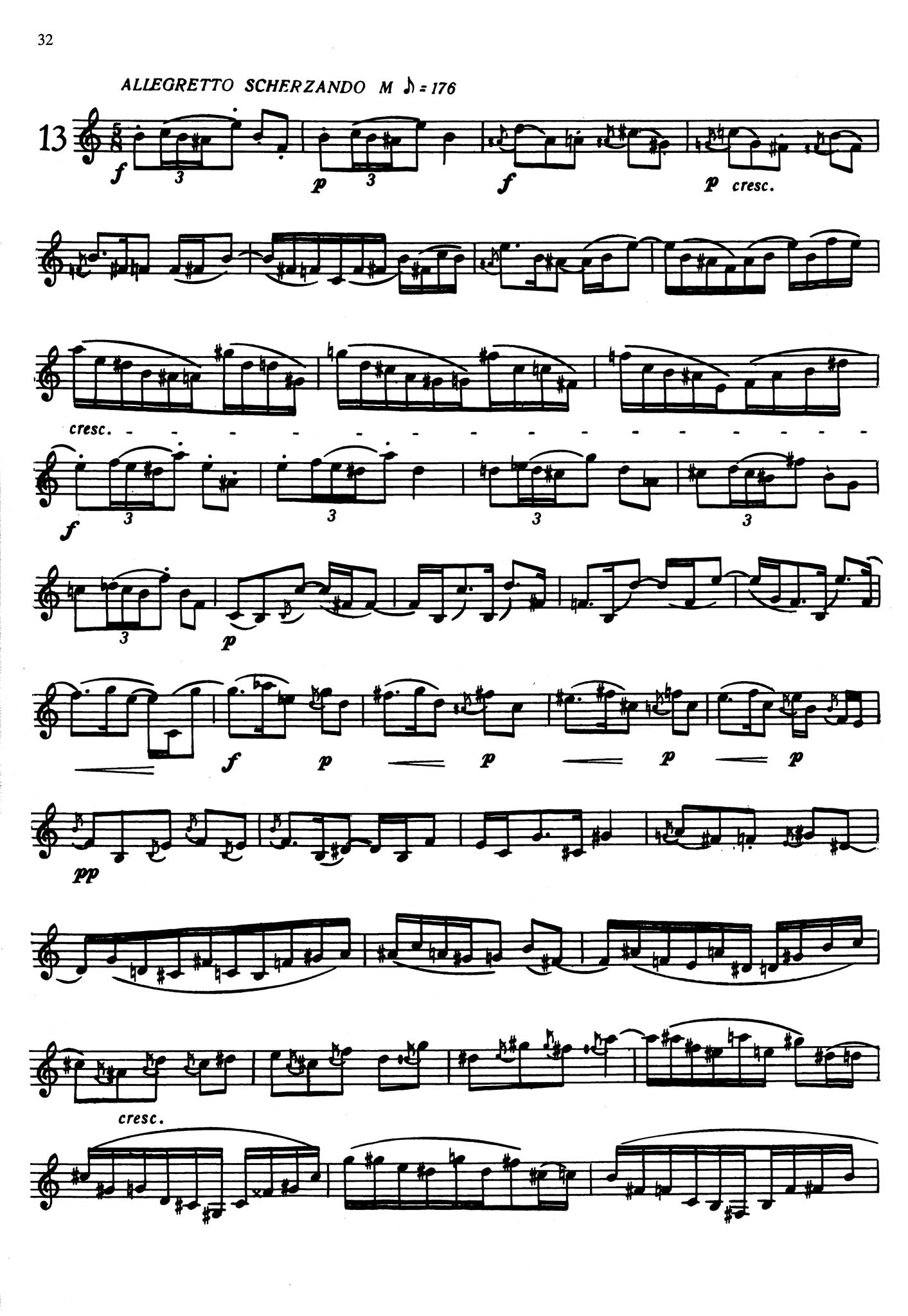 Preliminary Studies to “The Accomplished Clarinettist”, Book 1 Page 32