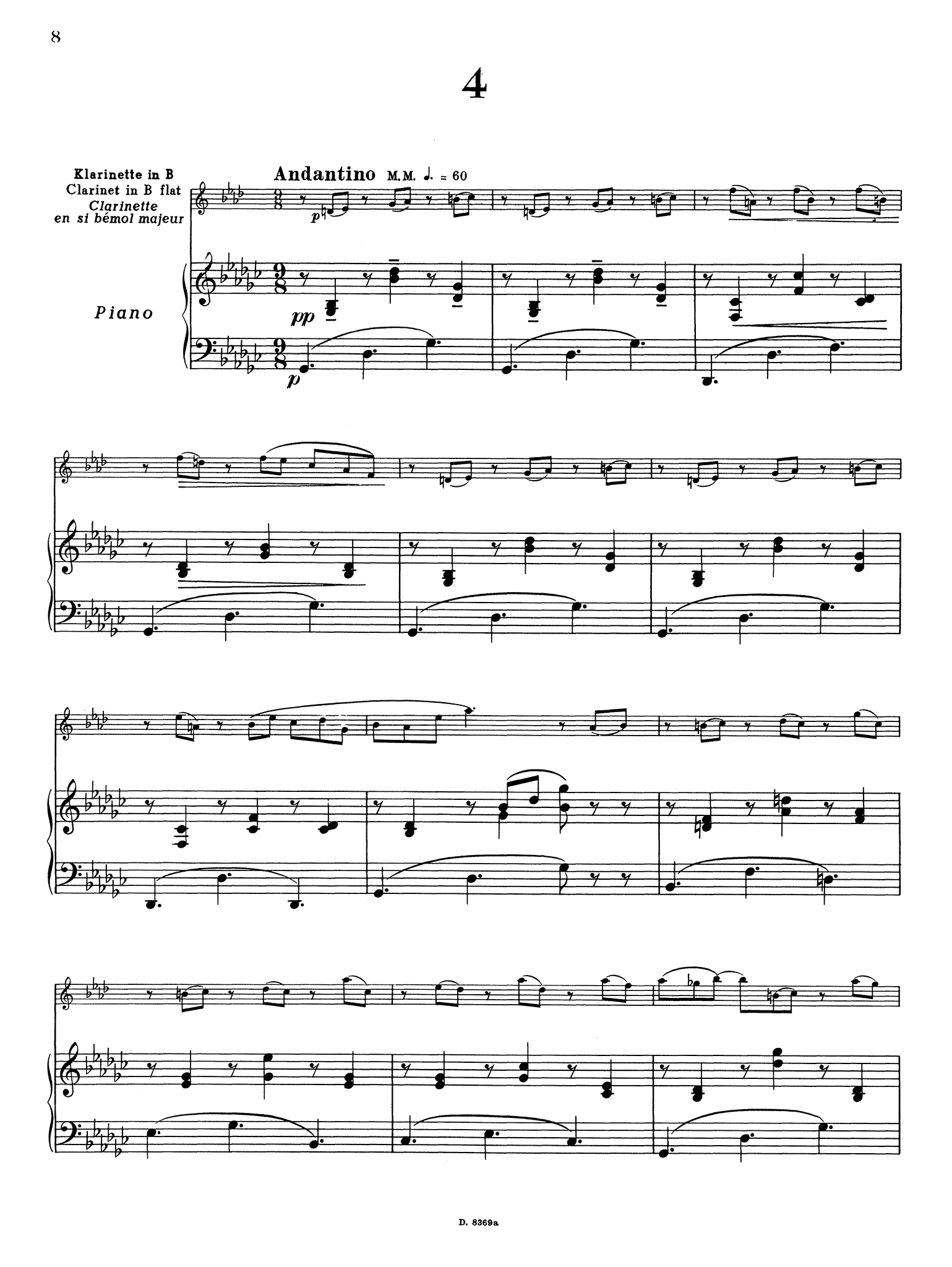 Jettel 10 Klein e Ubunsstuck clarinet piano score page 8