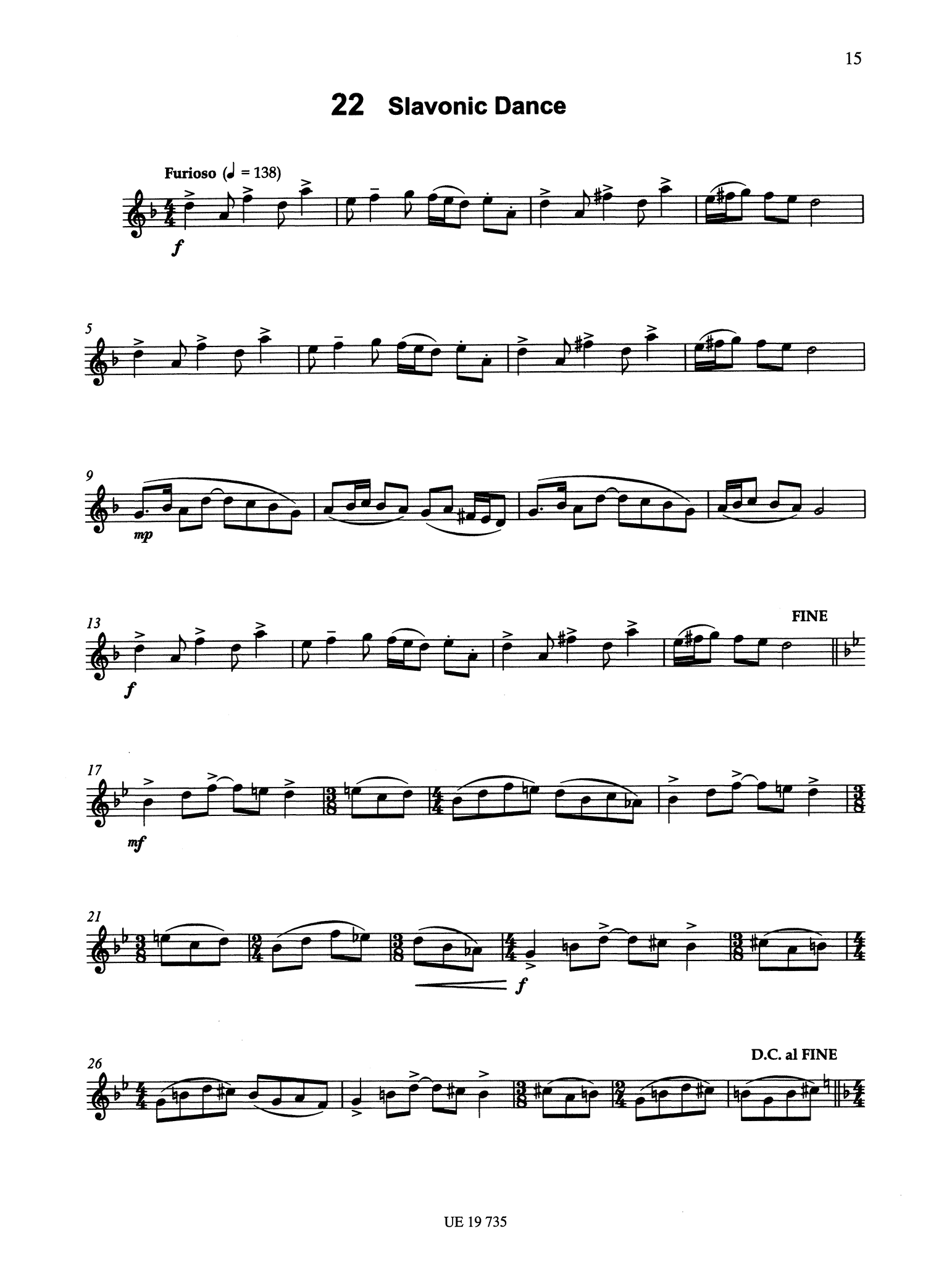 James Rae 40 Modern Clarinet Studies Page 15