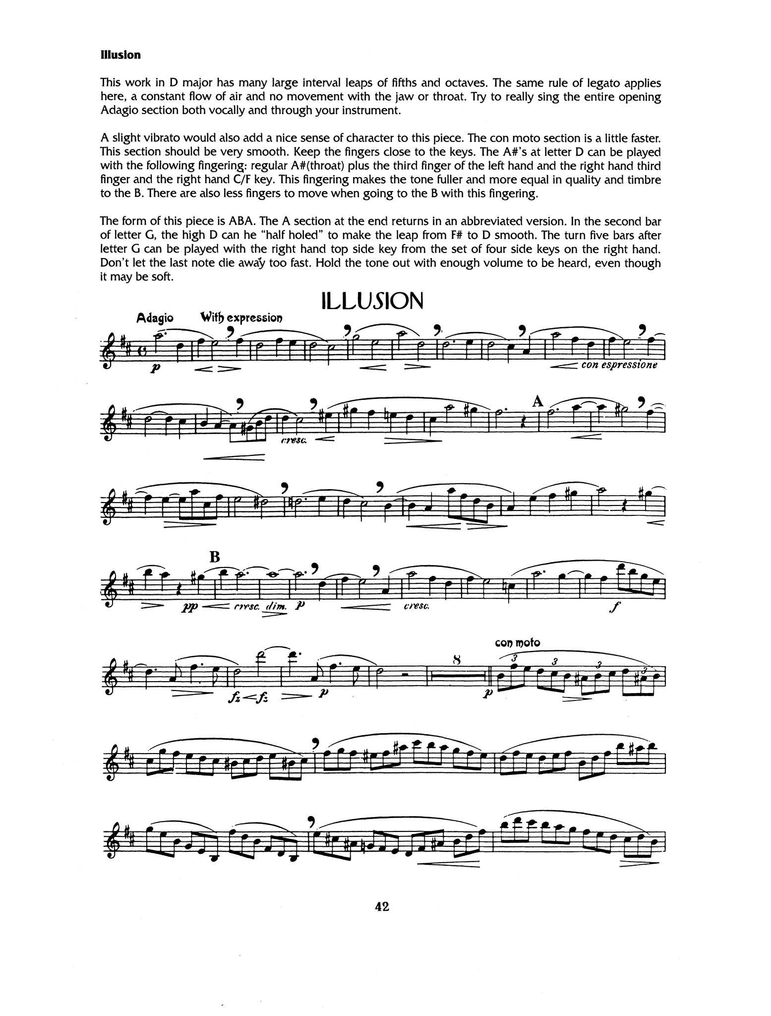 Clarinet Method, Op. 63, Div. II Page 42