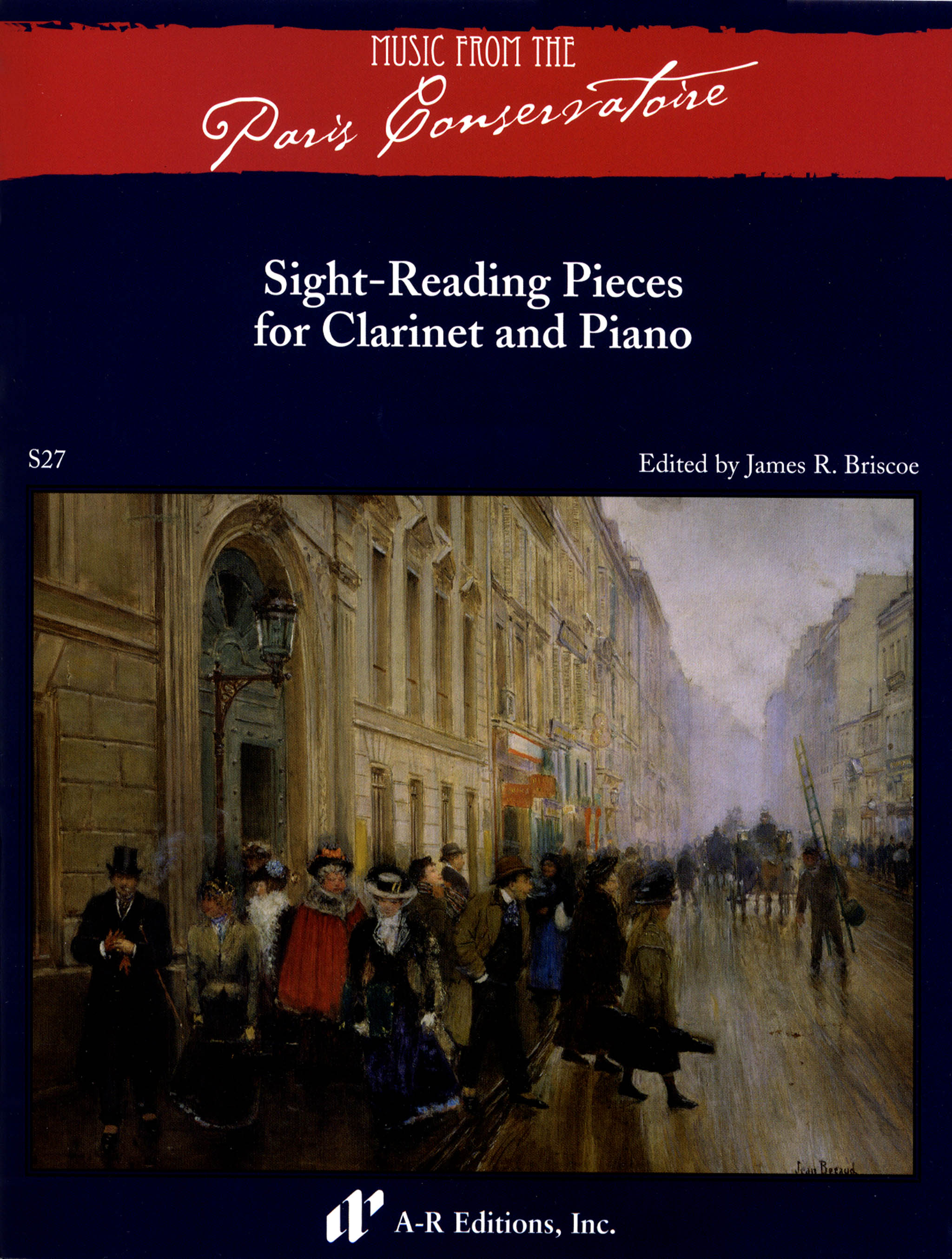 Sight-Reading Pieces For Clarinet & Piano Cover
