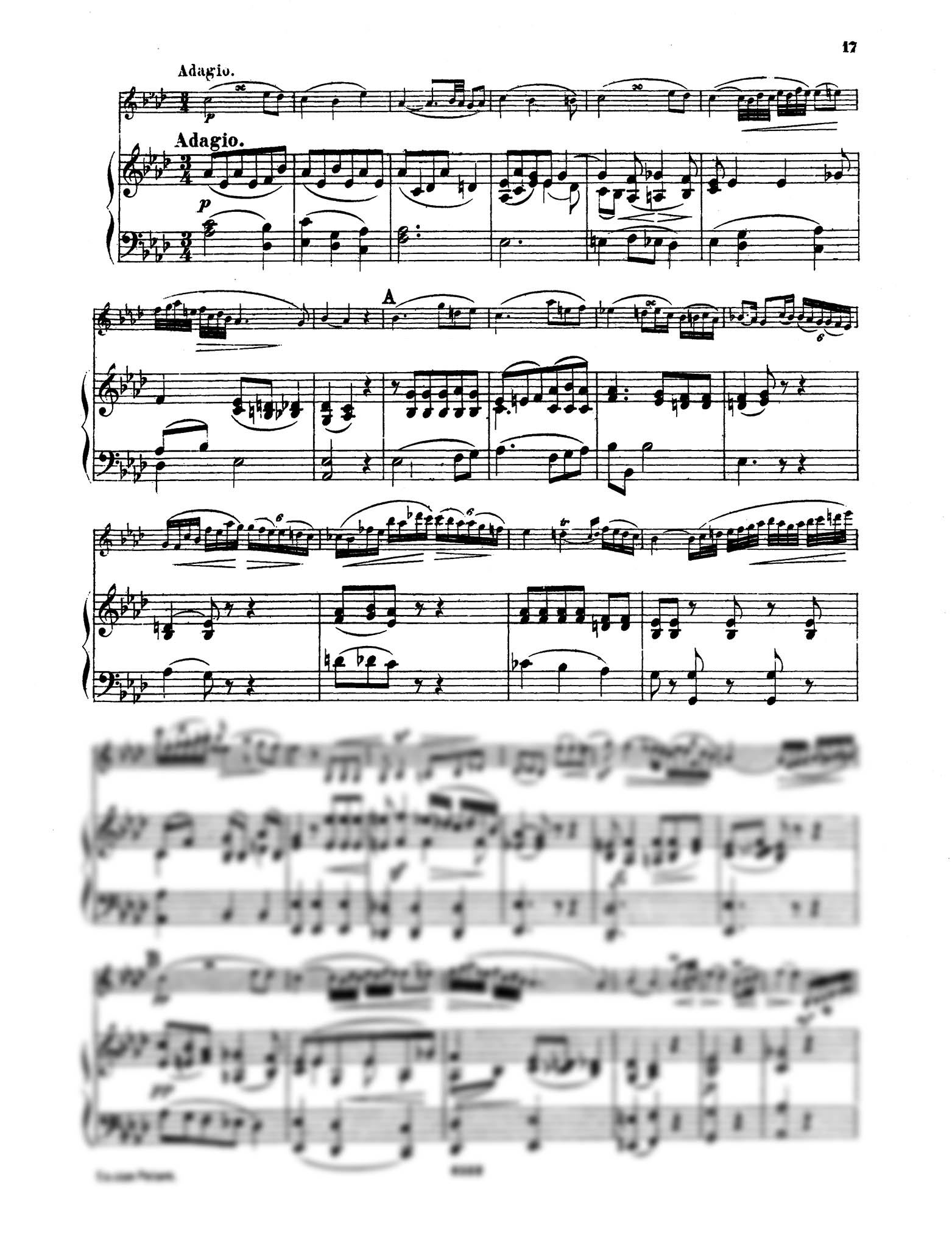Clarinet Concerto No. 1 in C Minor, Op. 26 - Movement 2