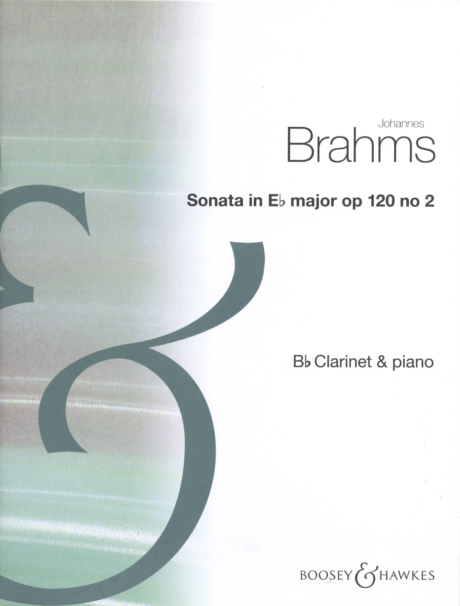 Brahms Clarinet Sonata Cover