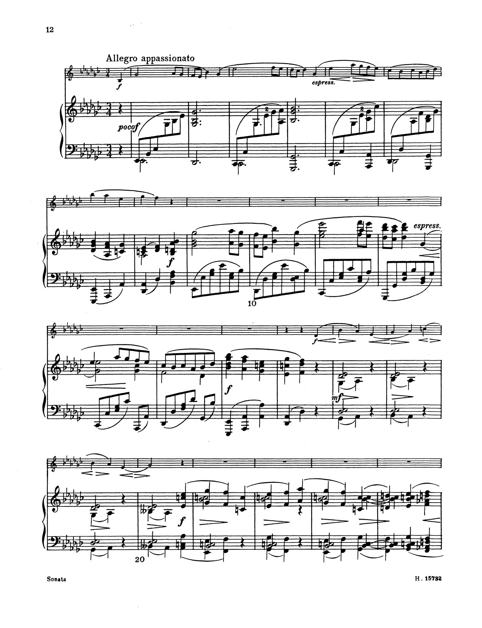 Brahms Clarinet Sonata Movement 2