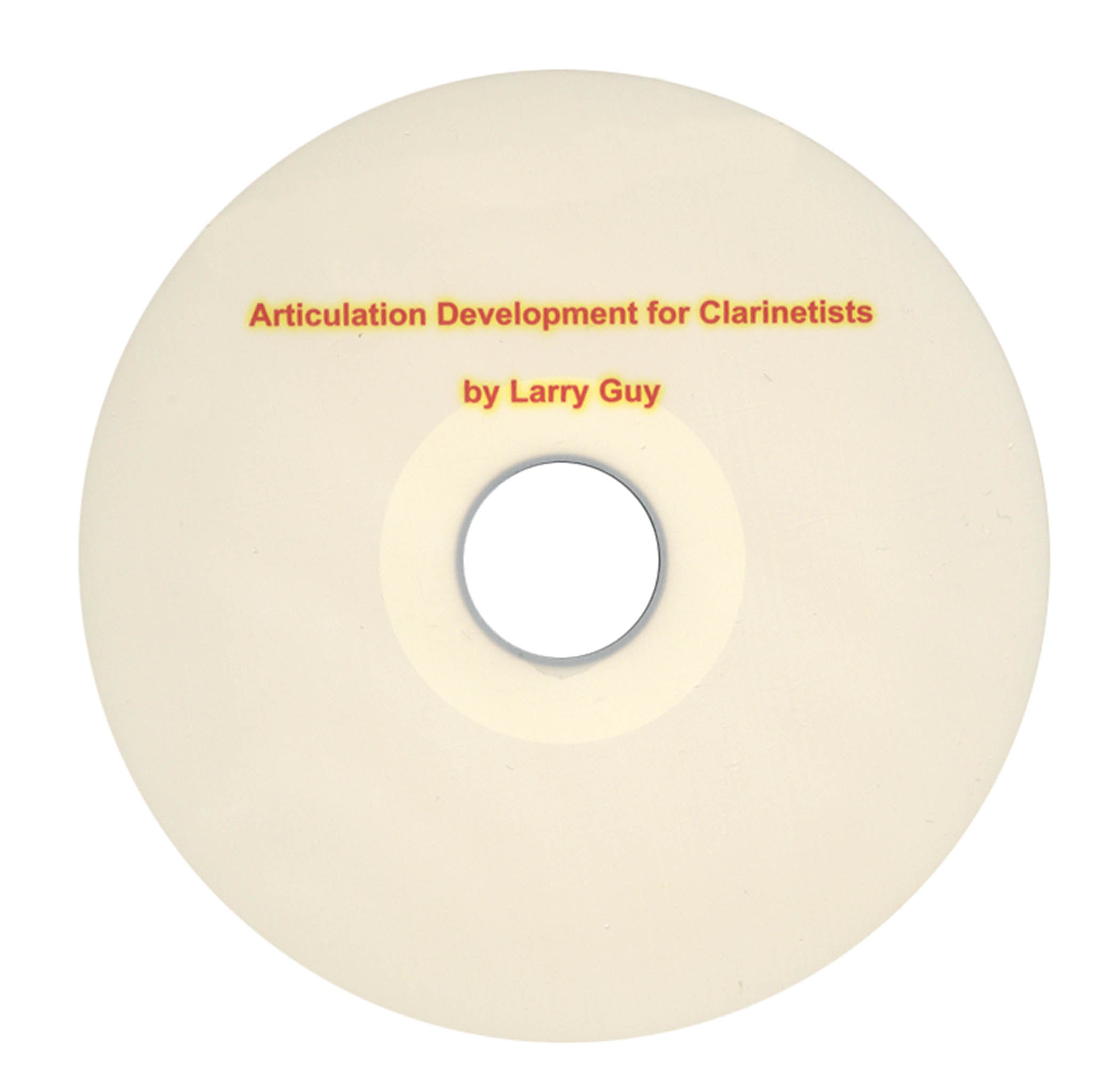 Articulation Development for Clarinetists CD