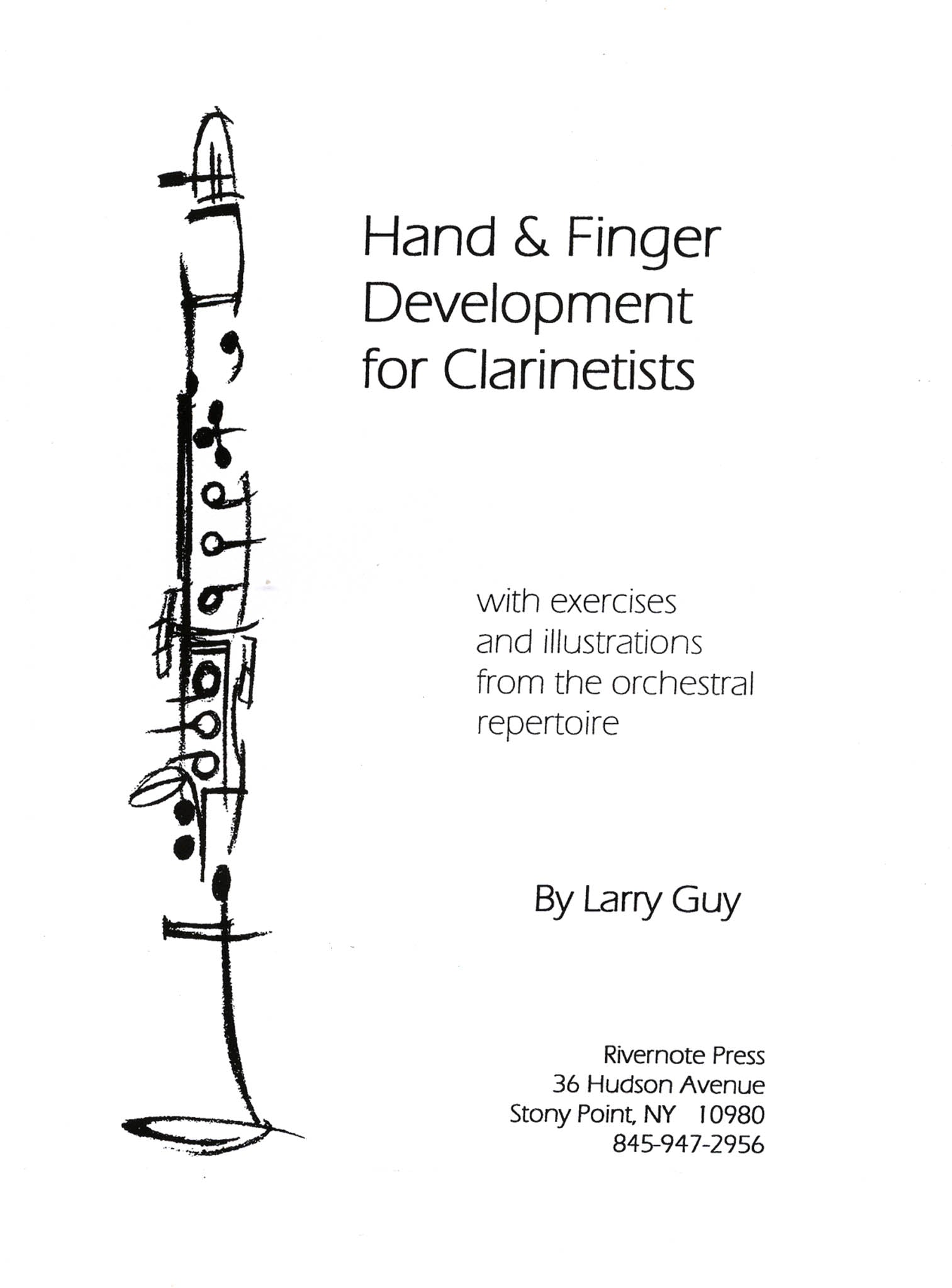 Hand & Finger Development for Clarinetists Cover