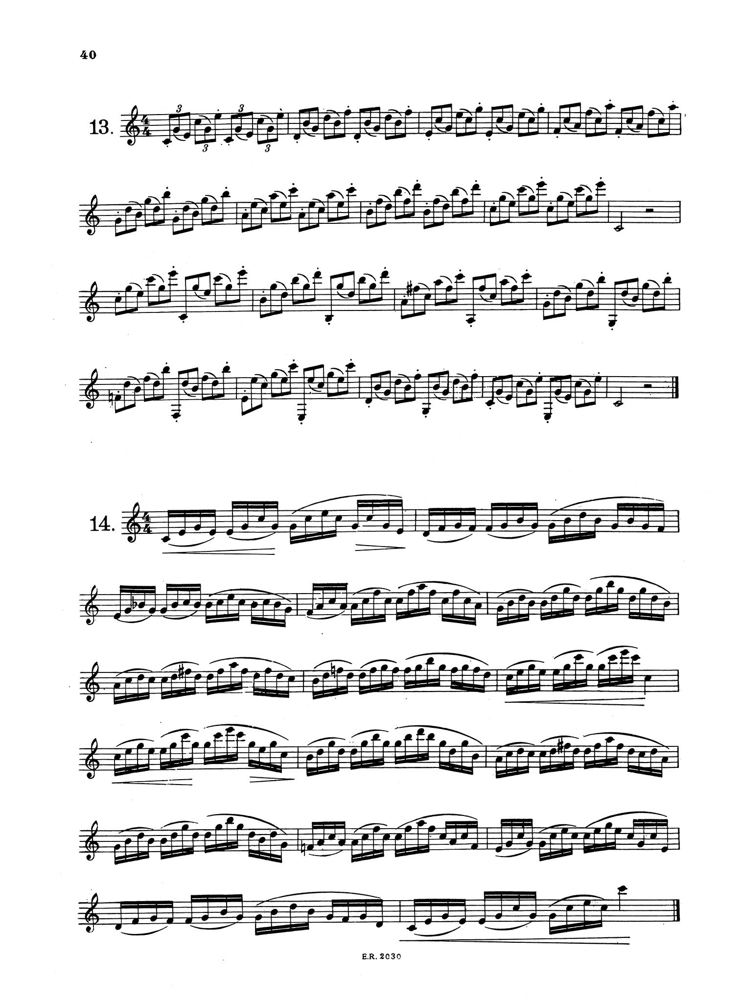 Popular Method for the Clarinet Page 40