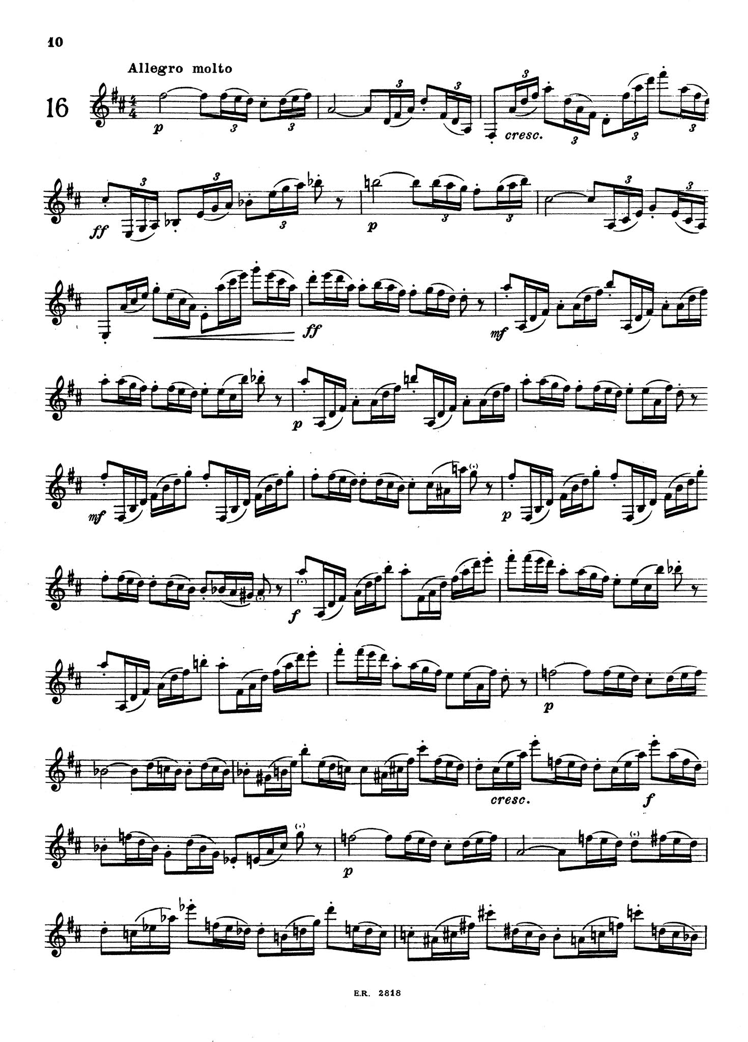 24 Virtuosity Studies, Op. 51, Book 2 Page 10