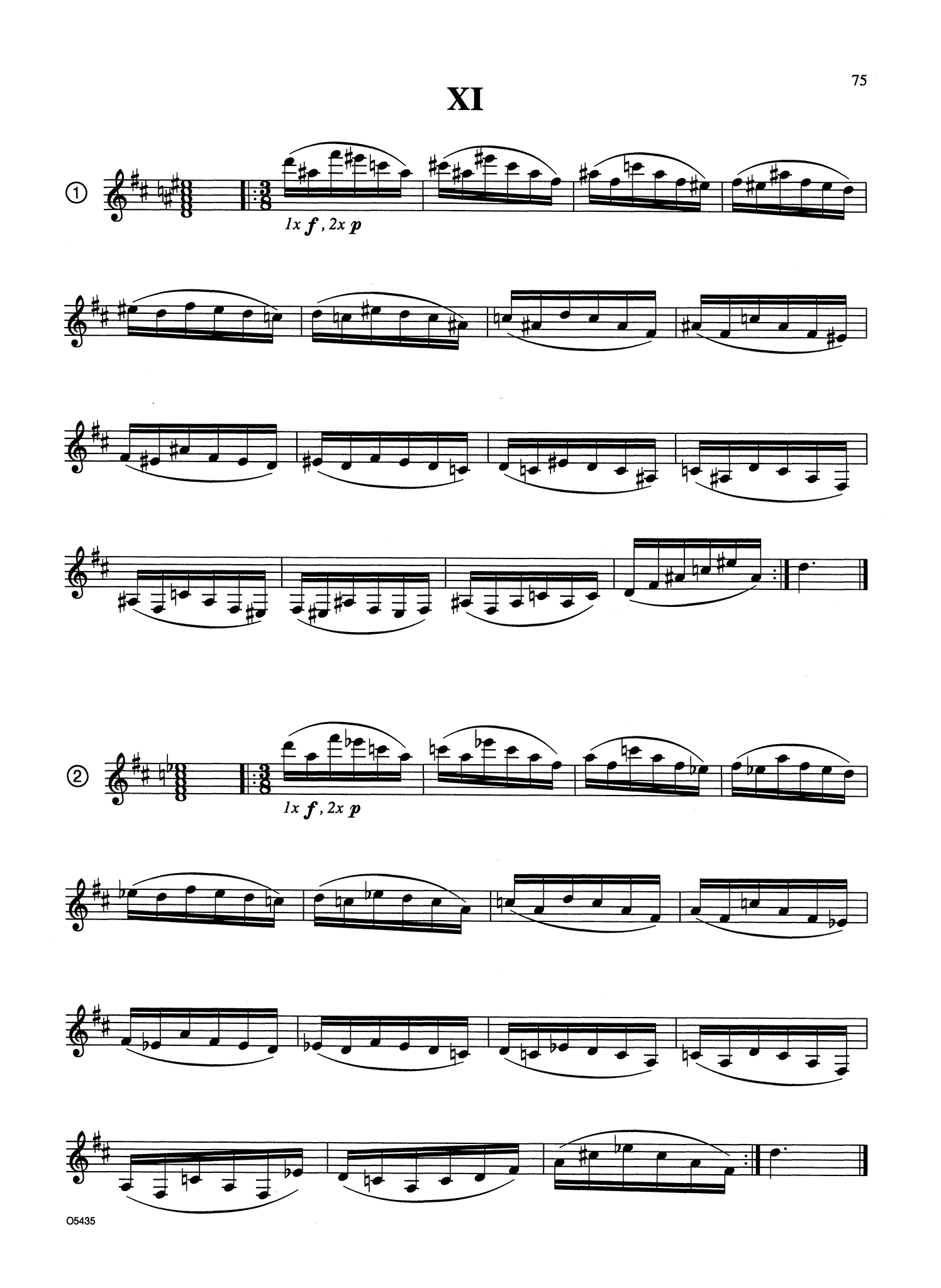 Advanced Contemporary Chordal Sequences for Clarinet Page 75