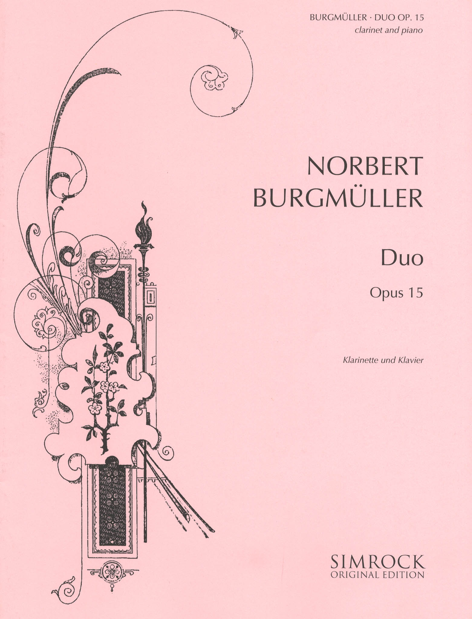 Duo in E-flat Major, Op. 15 Cover