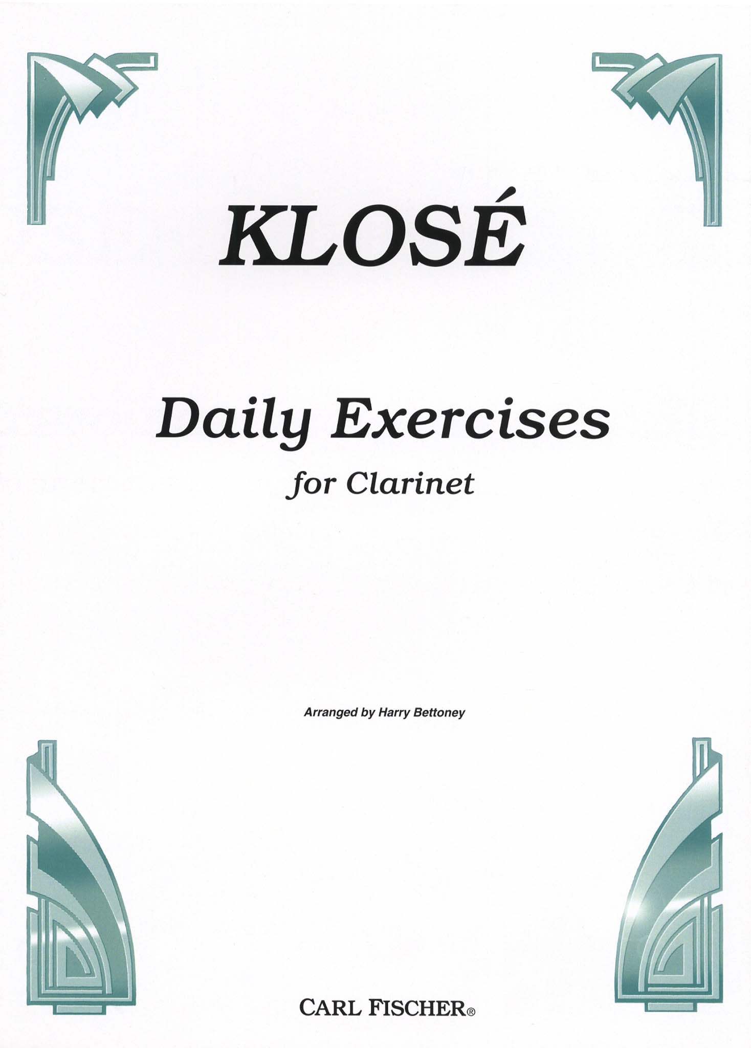 Daily Exercises for Clarinet Cover
