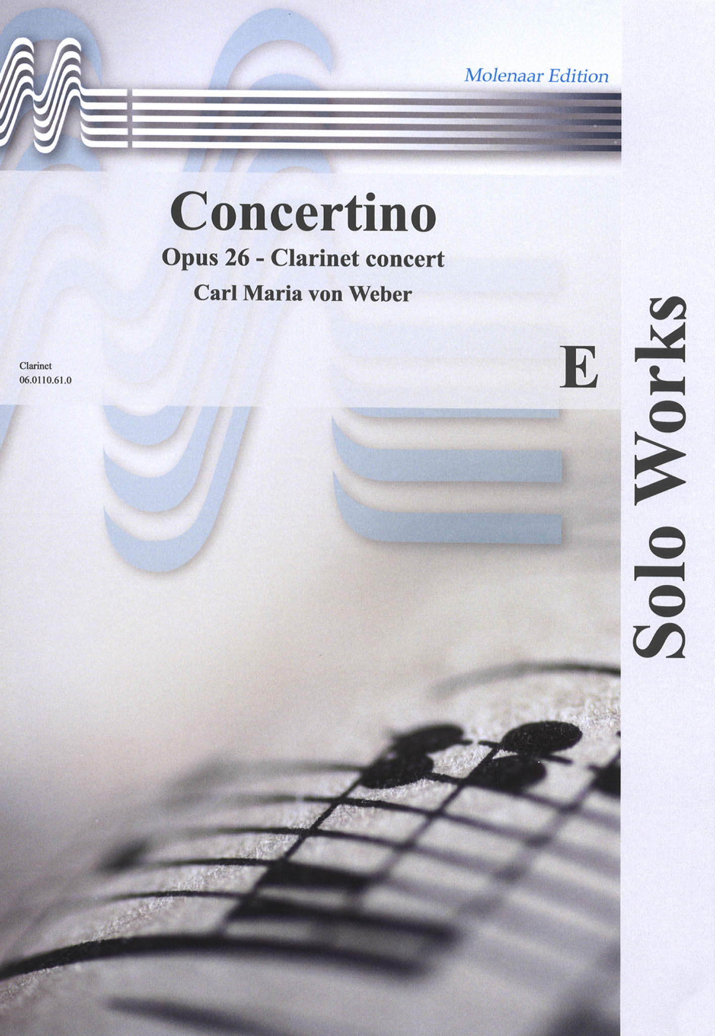 Concertino in E-flat Major, Op. 26, J. 109 Cover