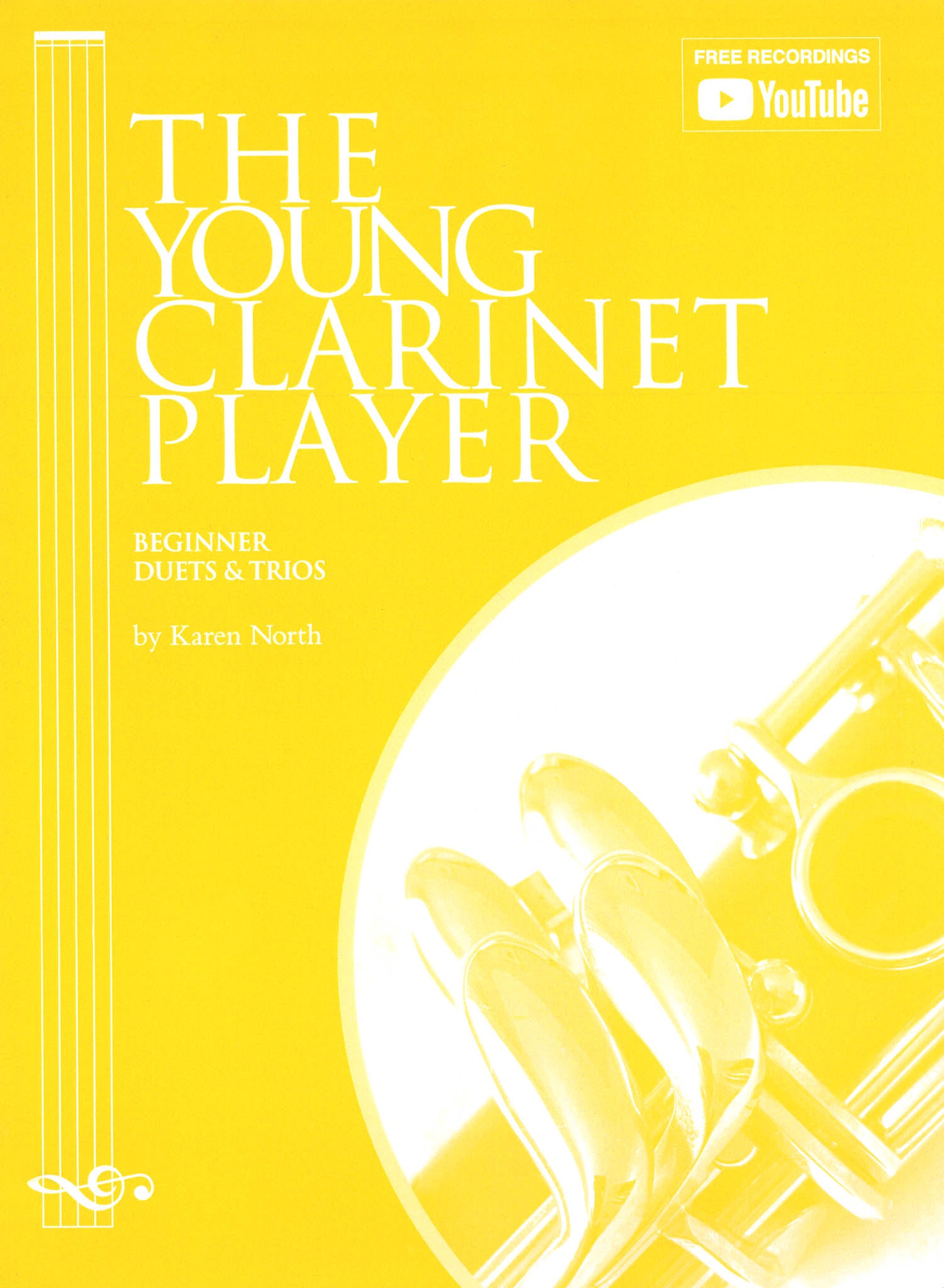 Karen North The Young Clarinet Player: Beginner Duets & Trios cover