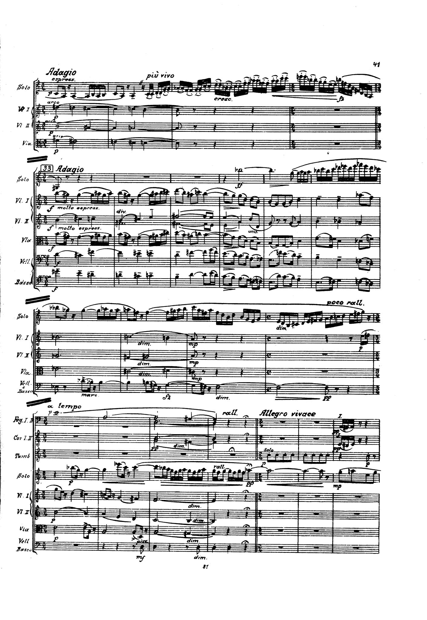 Clarinet Concerto, Op. 57 Page 41