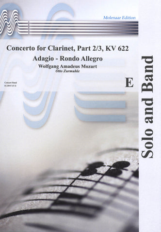 Mozart: Clarinet Concerto (mvts. 2 & 3) for wind ensemble
