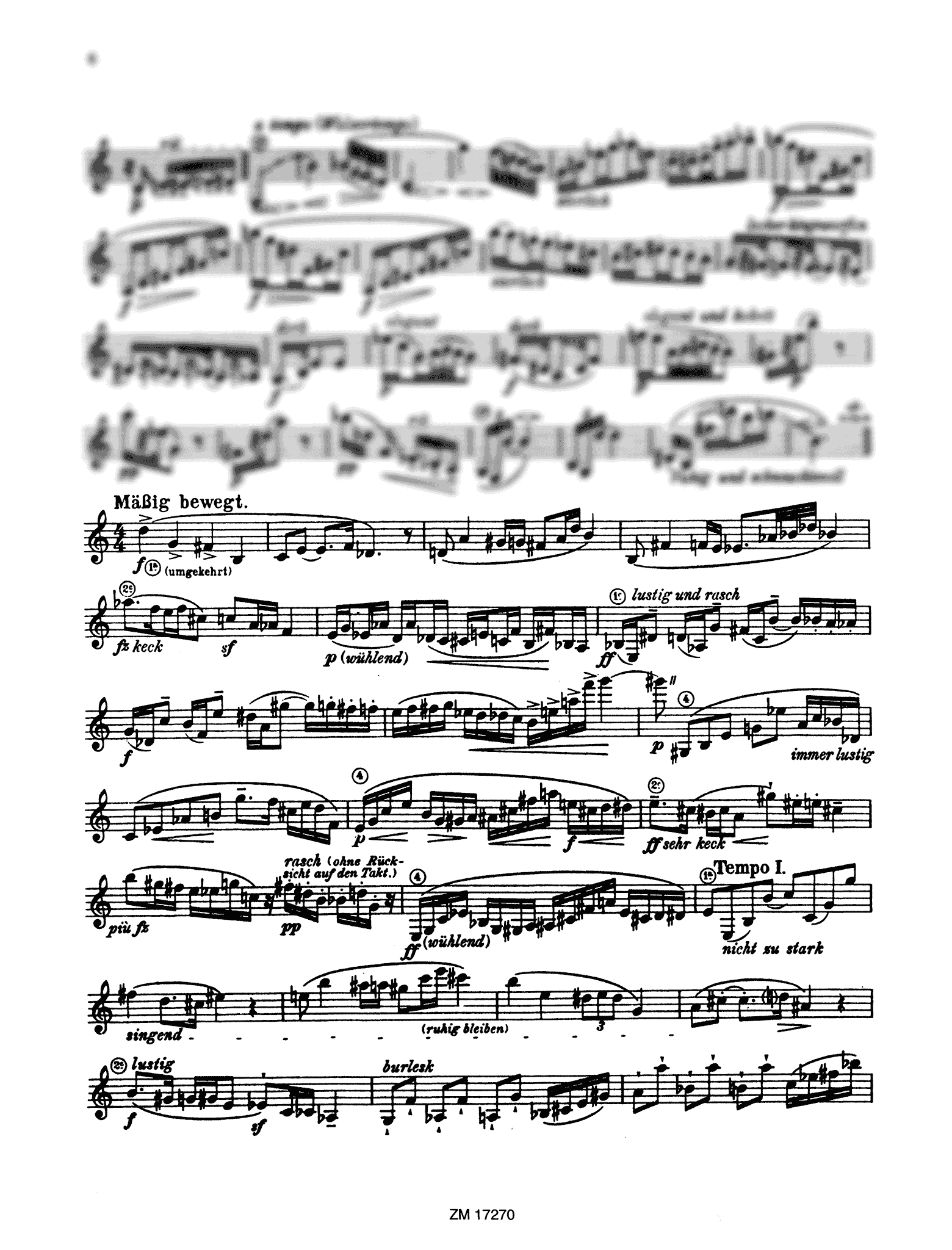 Karg-Elert Sonata for Unaccompanied Clarinet, Op. 110 - Movement Karg-Elert Sonata for Unaccompanied Clarinet, Op. 110 - Movement 4