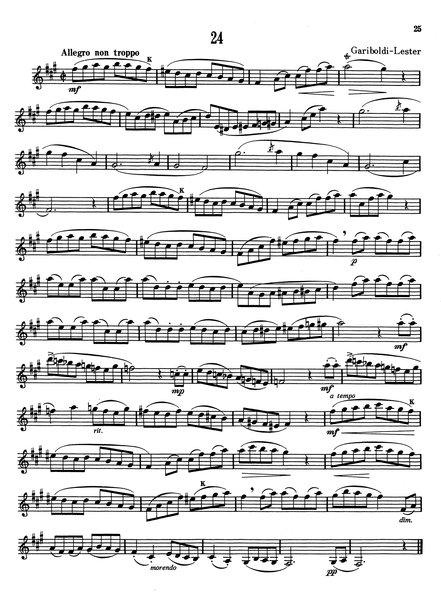 The Developing Clarinetist Page 25