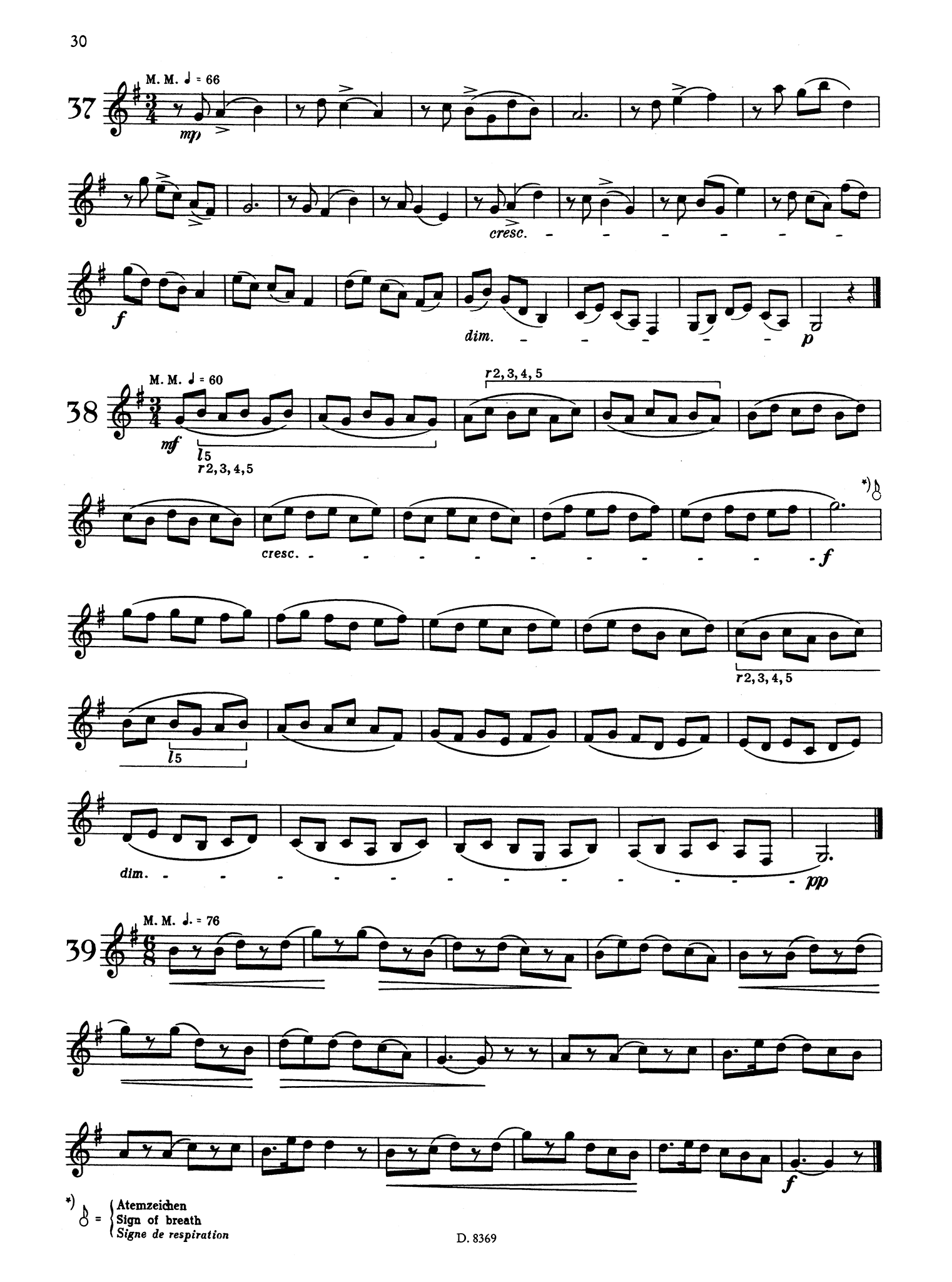 School for Clarinet, Book 1 Page 30
