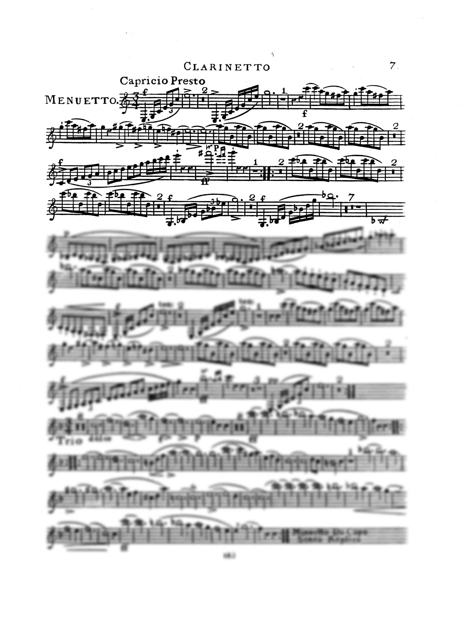 Clarinet Quintet, Op. 34, J. 182 - Movement 3