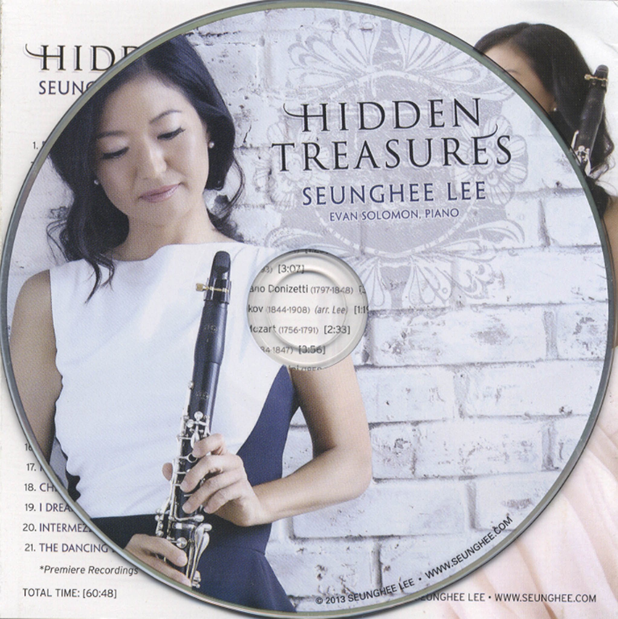 Seunghee Lee Sunny Kang Hidden Treasures Audio CD