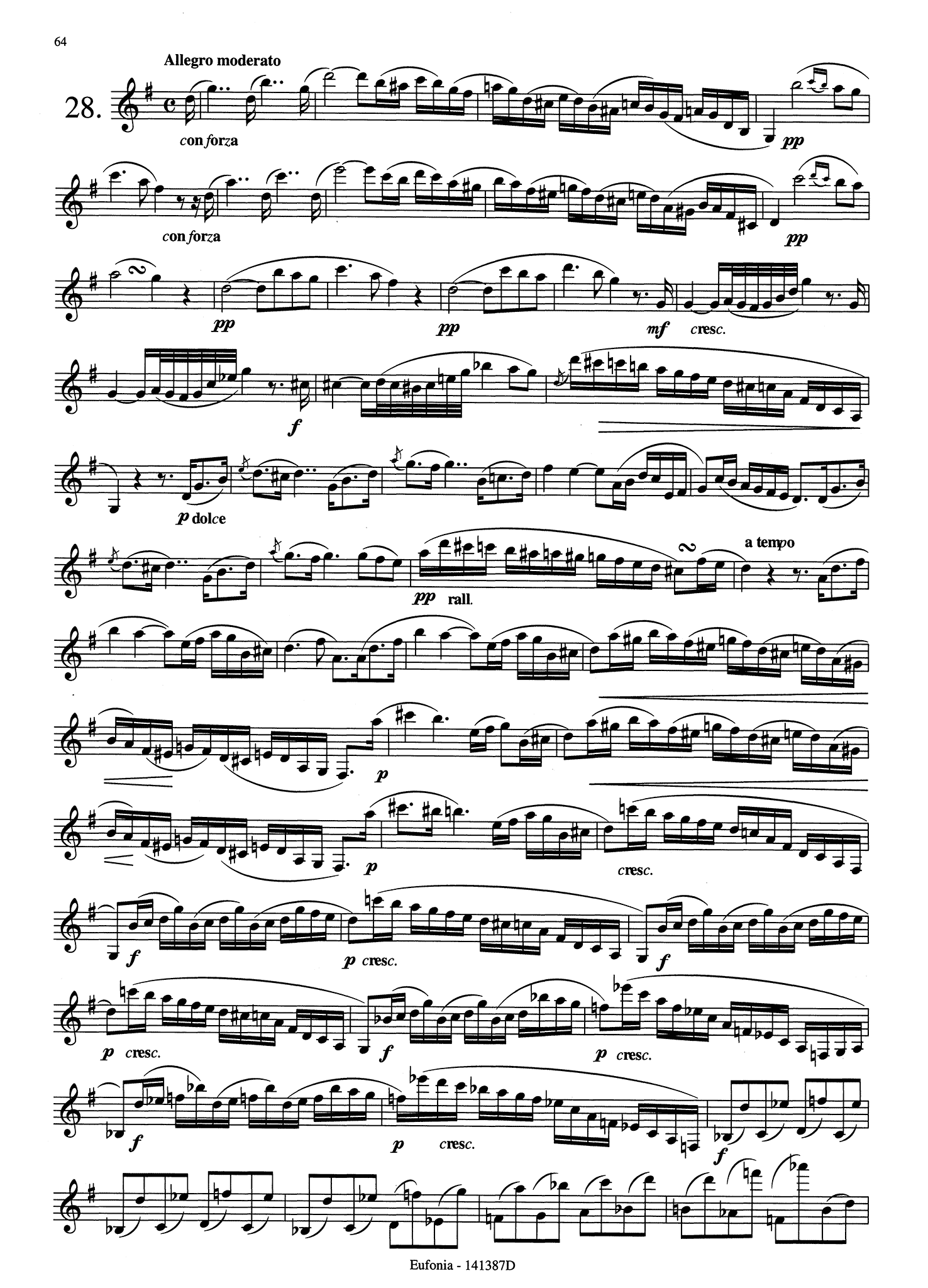 30 Caprices for Clarinet Page 64