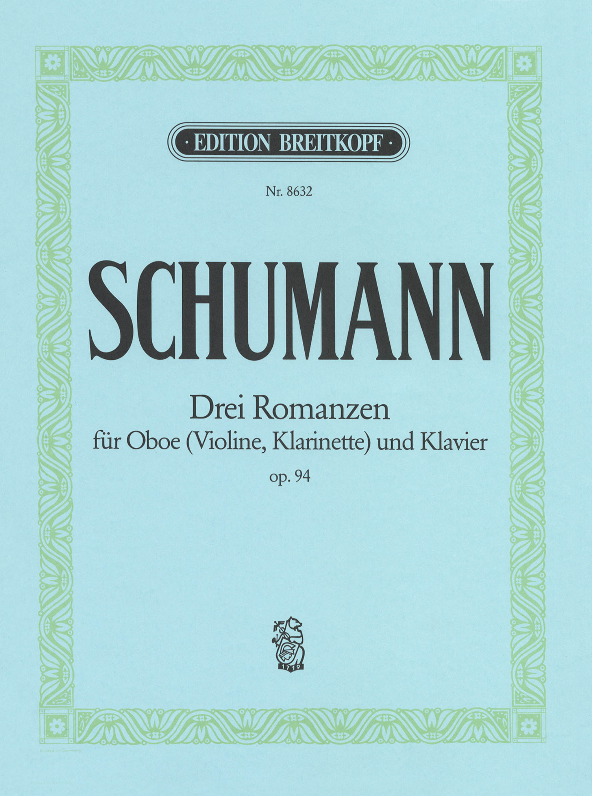 thumbnail image 2 of Trois Romances, Op. 11: No. 1 (Clara Schumann) Piano Sheet Music 2 of 11