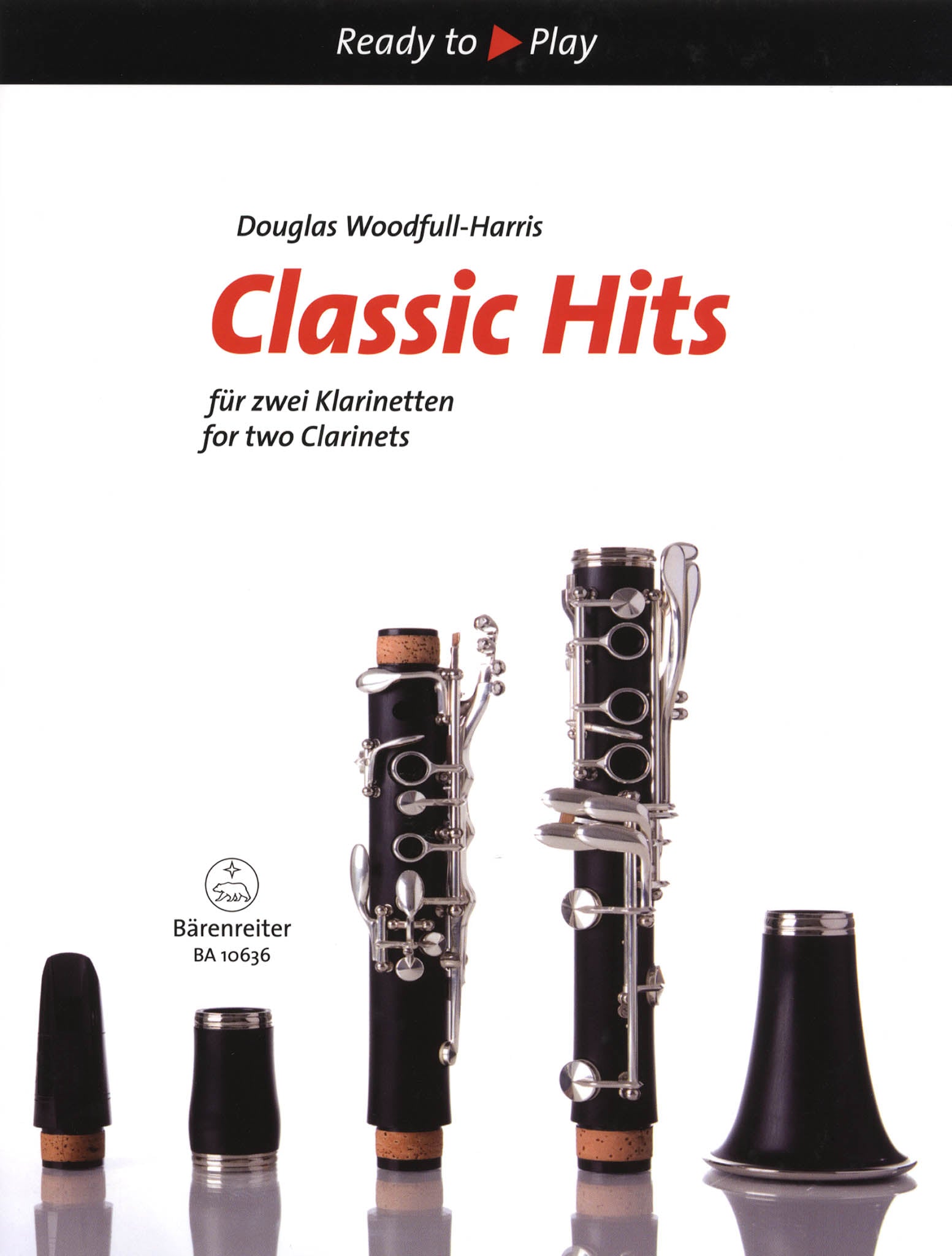 Classic Hits for 2 Clarinets Cover
